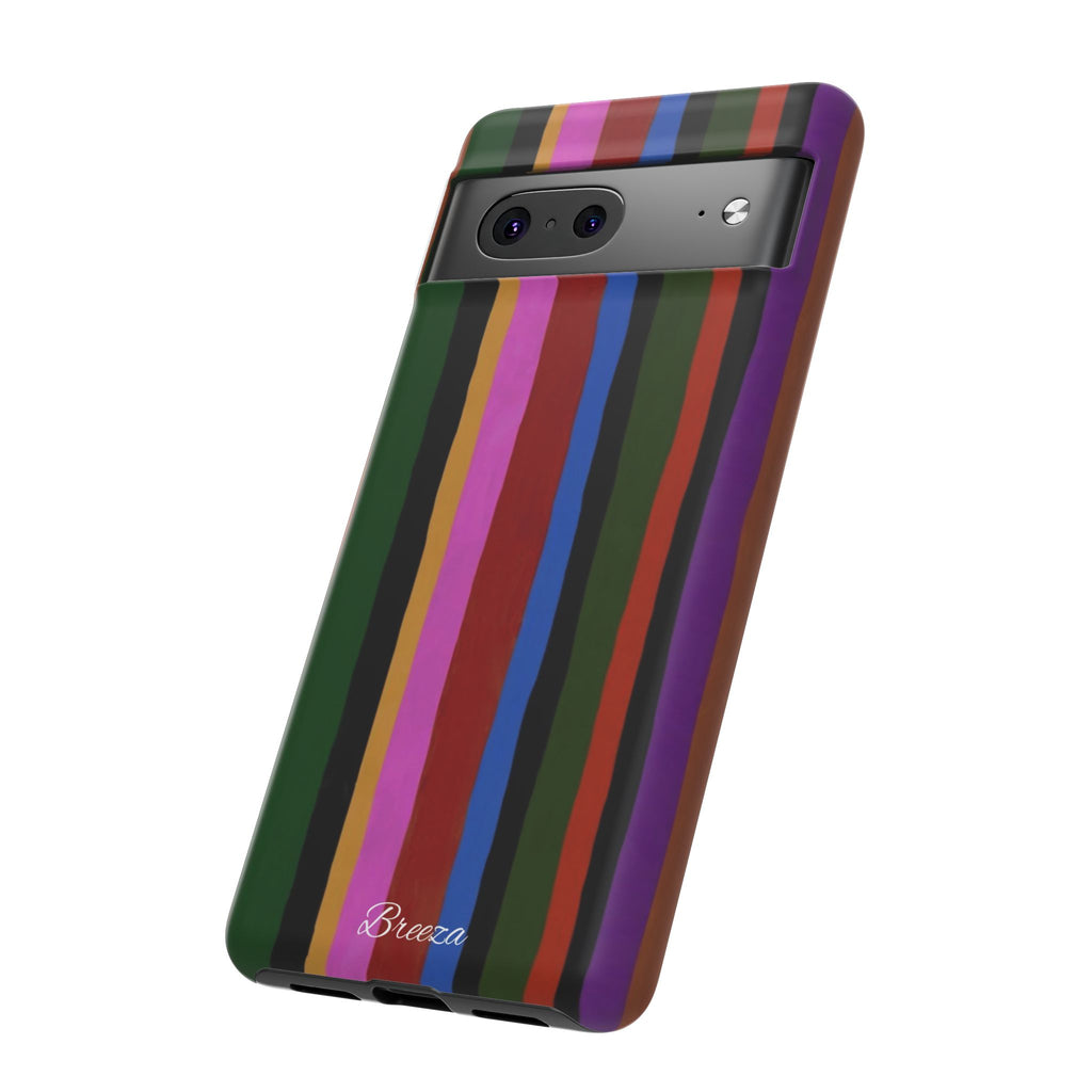 Colorful Striped Phone Case
