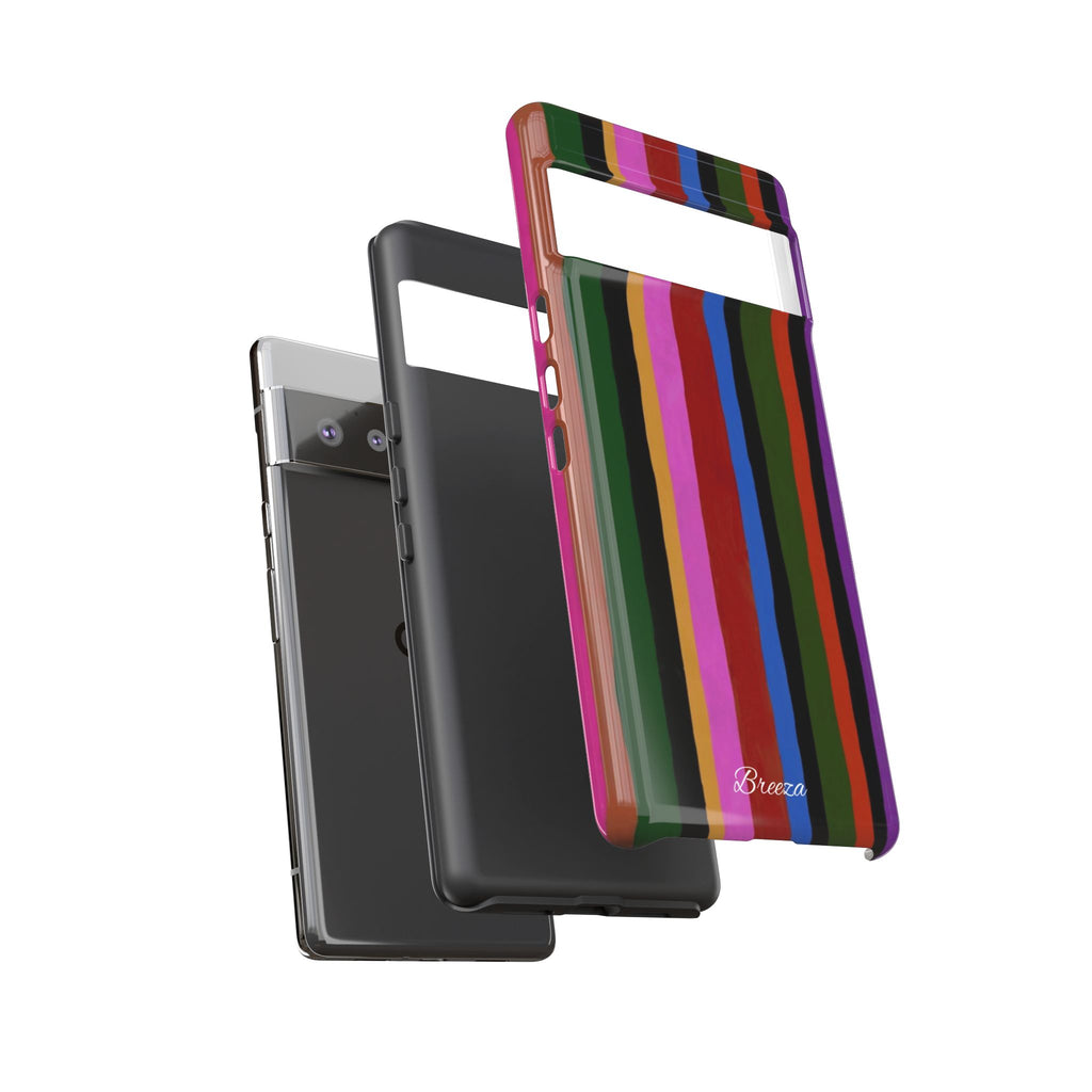 Colorful Striped Phone Case