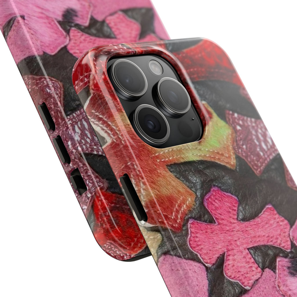 Pink Cross Phone Case