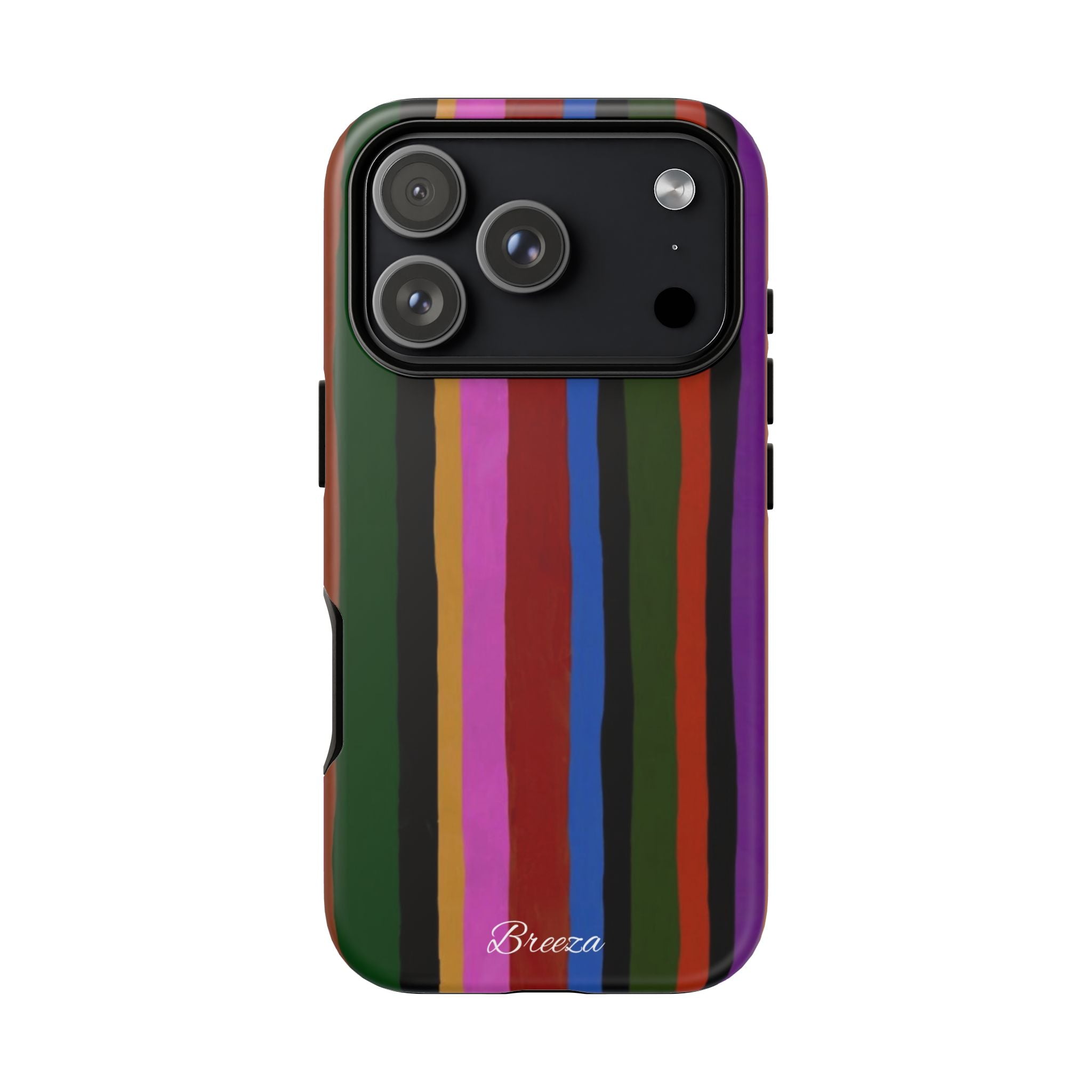 Colorful Striped Phone Case