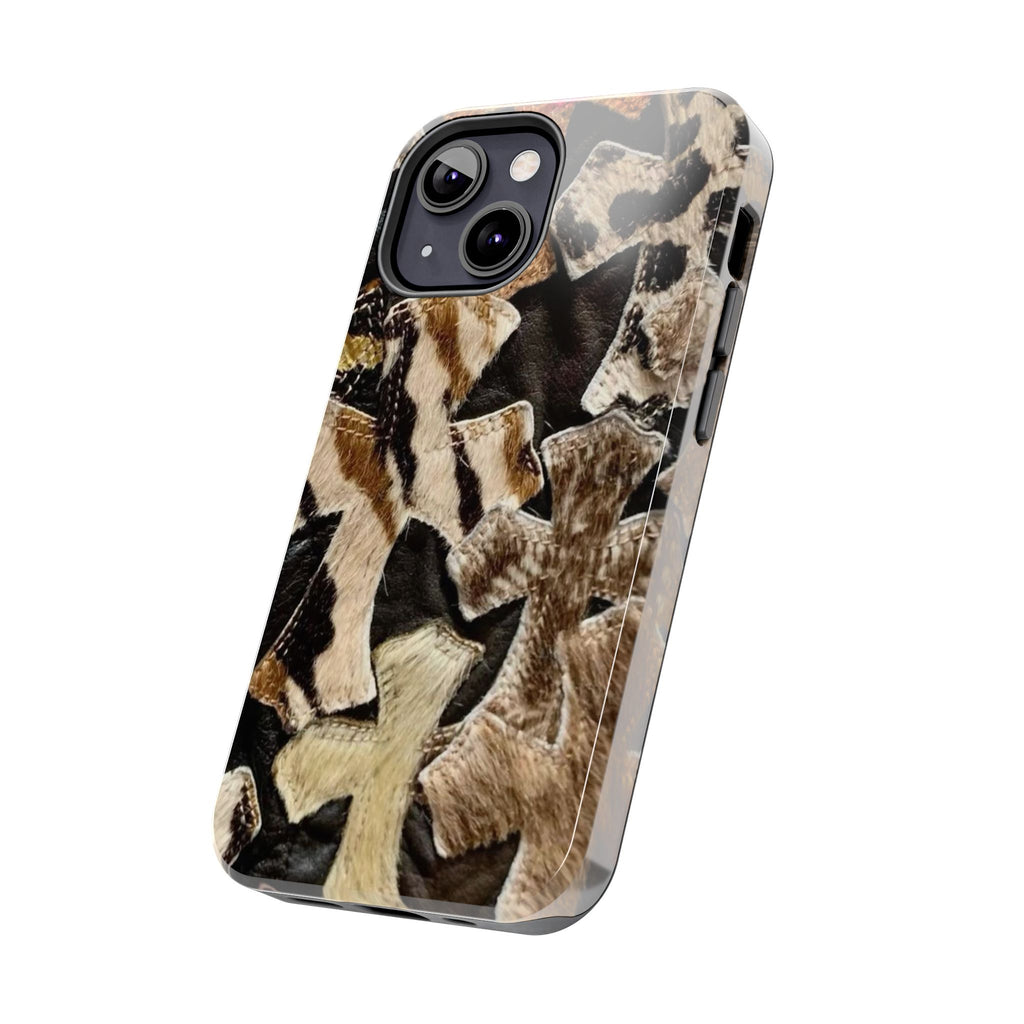 Chrome Heart Inspired Print Phone Case