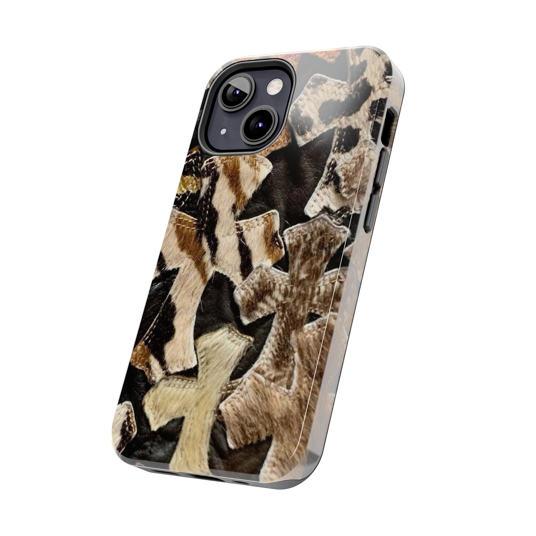 Chrome Heart Inspired Print Phone Case