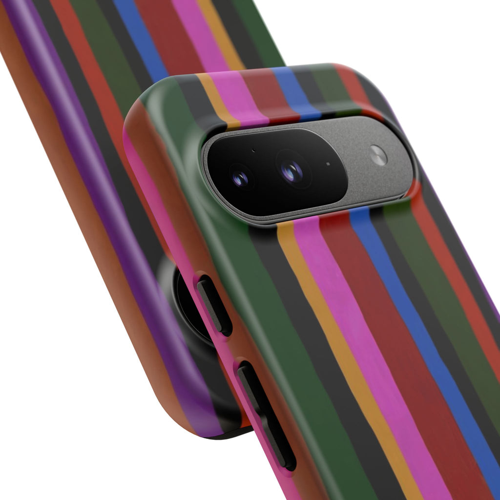 Colorful Striped Phone Case