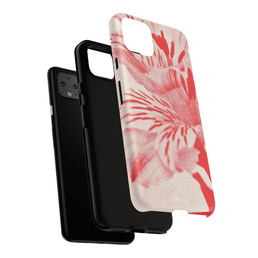 Red Floral Phone Case