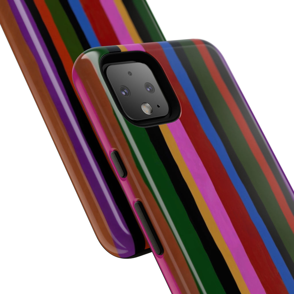 Colorful Striped Phone Case