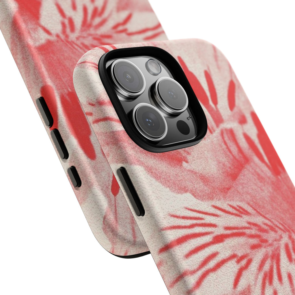 Red Floral Phone Case