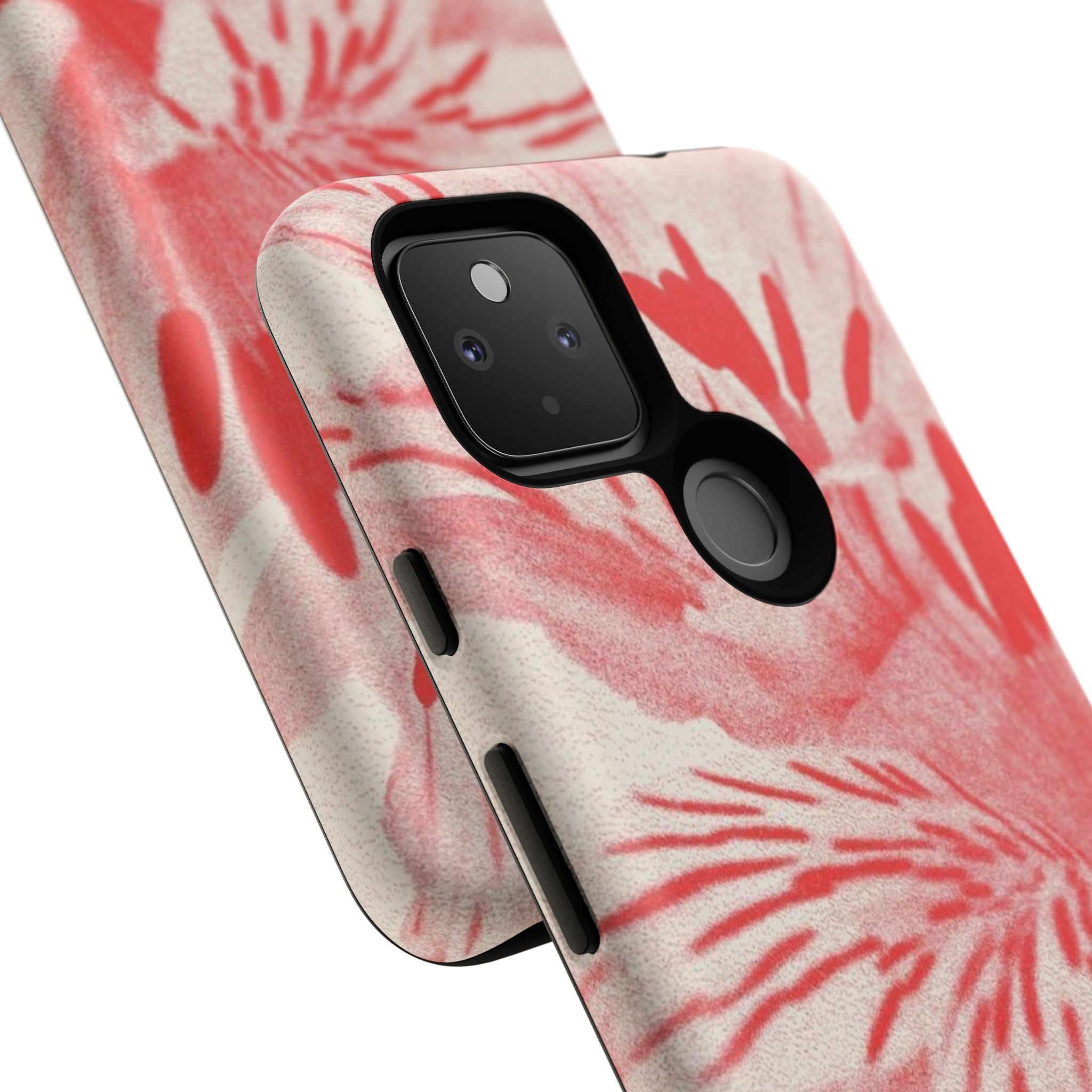 Red Floral Phone Case