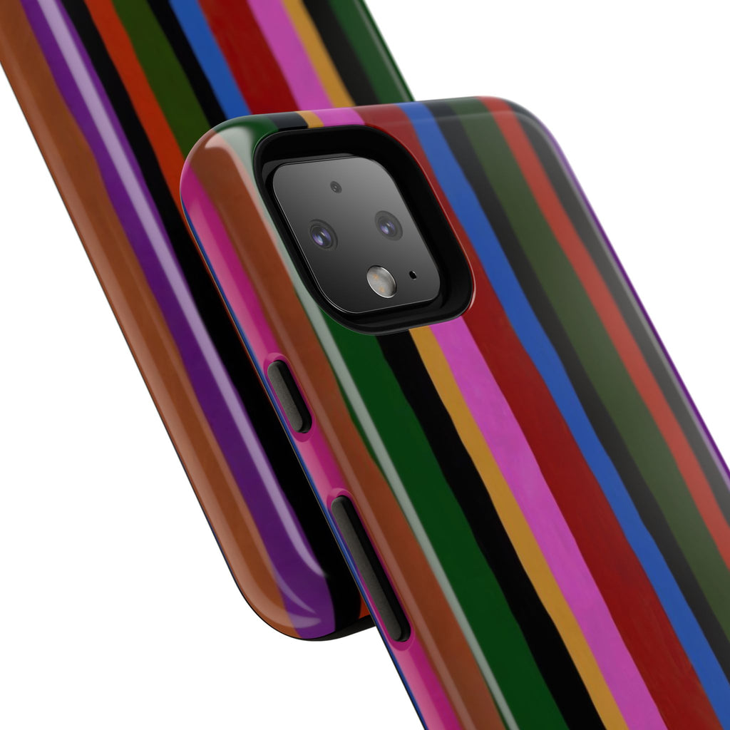 Colorful Striped Phone Case