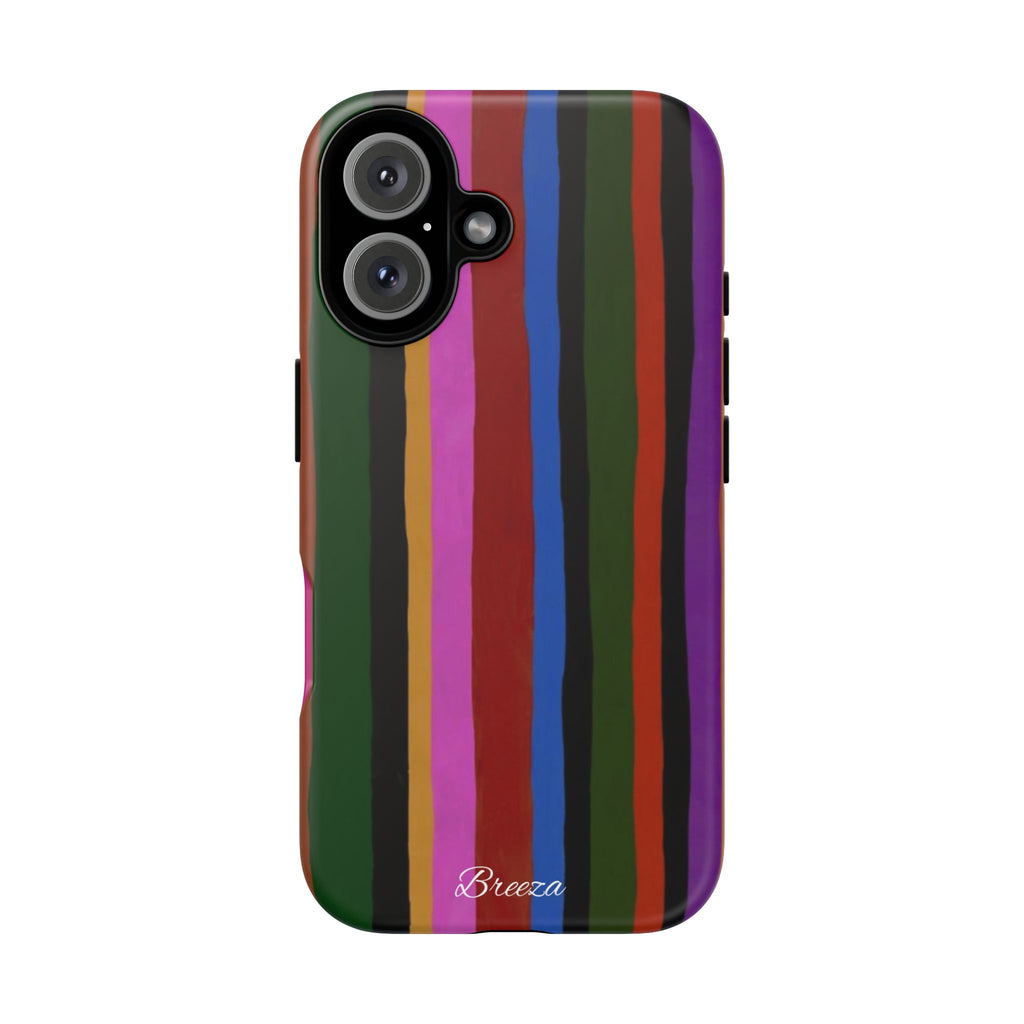 Colorful Striped Phone Case