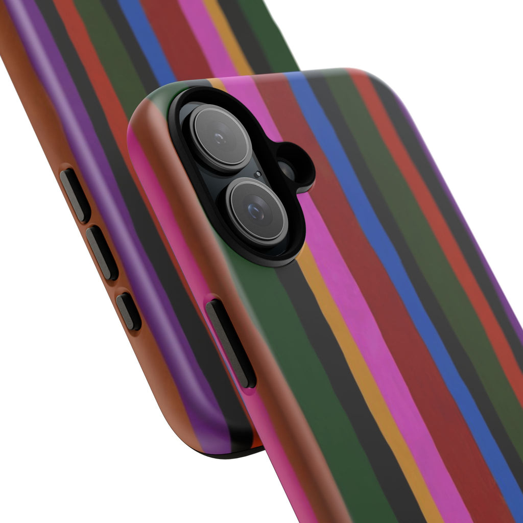 Colorful Striped Phone Case
