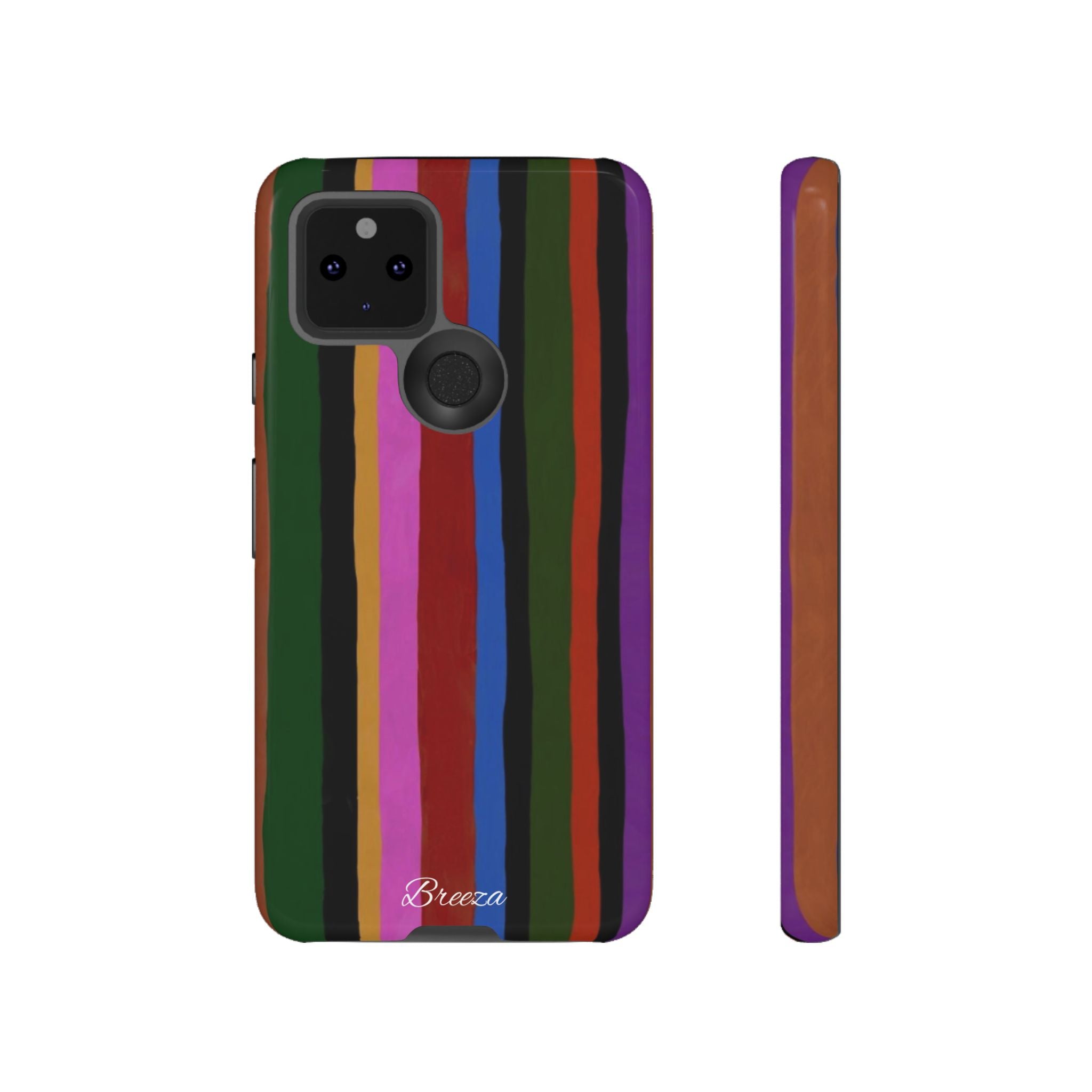 Colorful Striped Phone Case