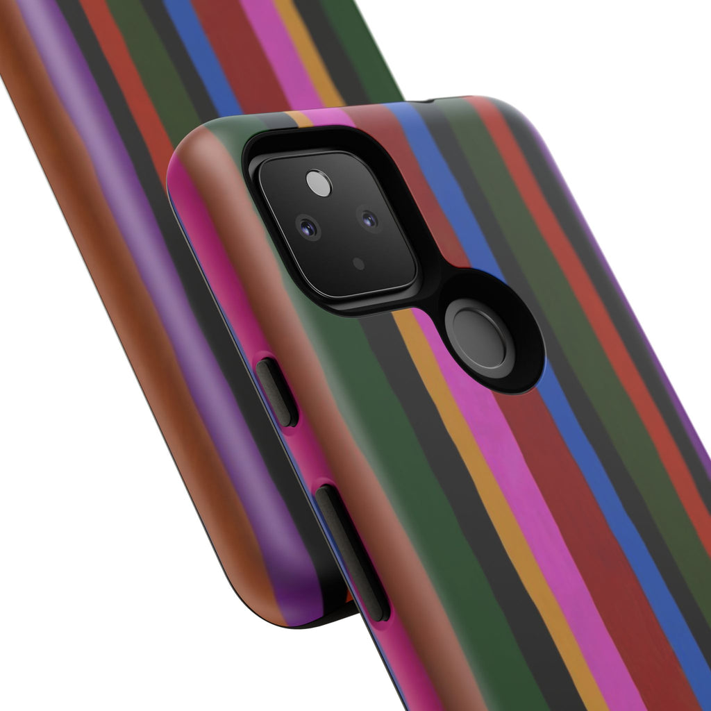 Colorful Striped Phone Case