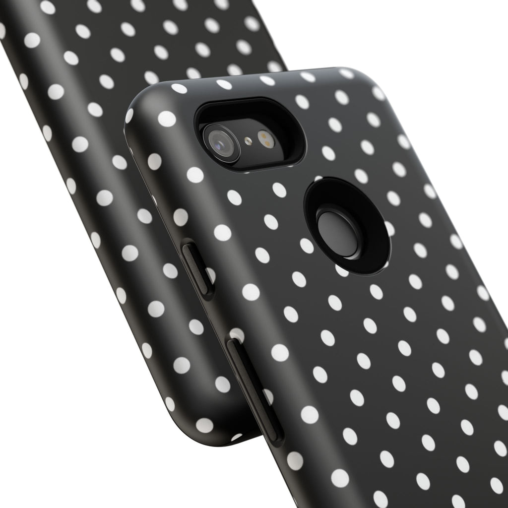 Black & White Polka Dot Phone Case