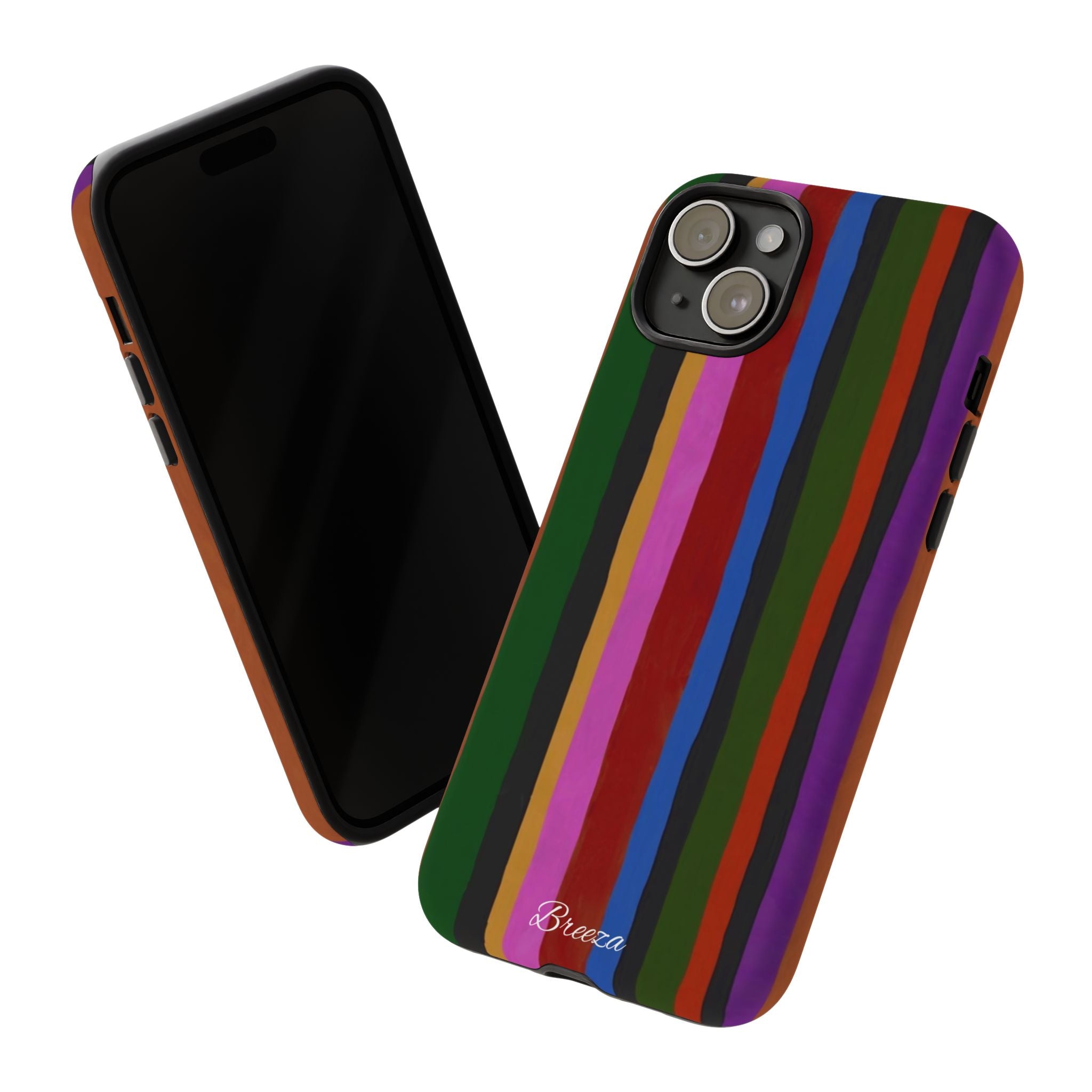 Colorful Striped Phone Case