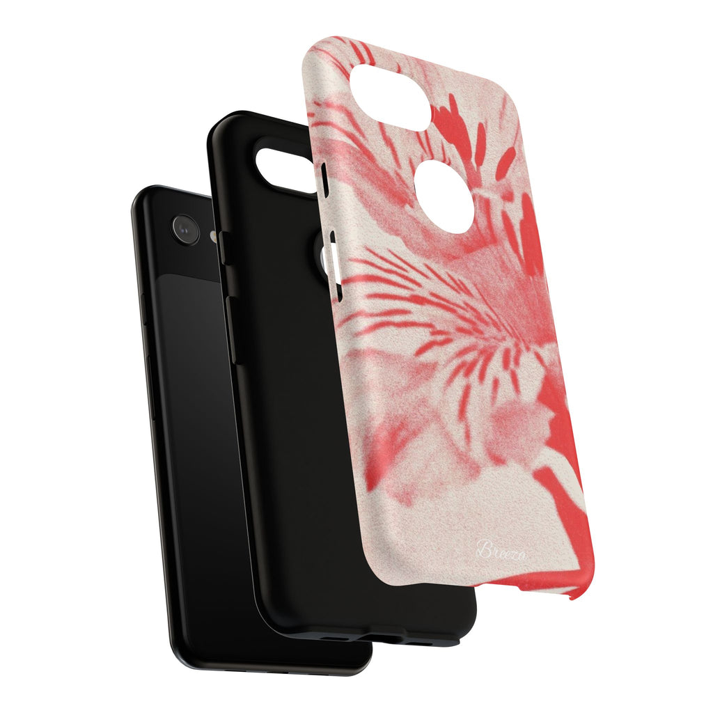Red Floral Phone Case