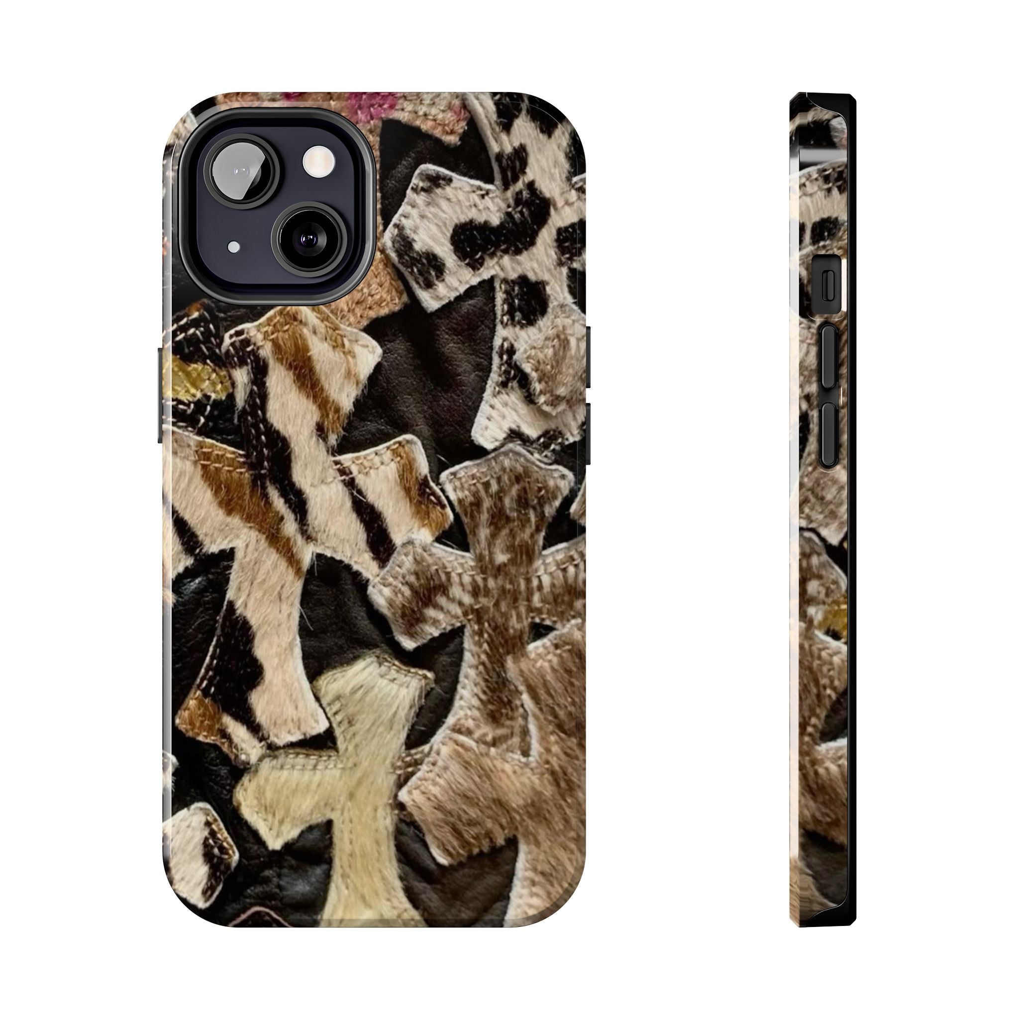 Chrome Heart Inspired Print Phone Case