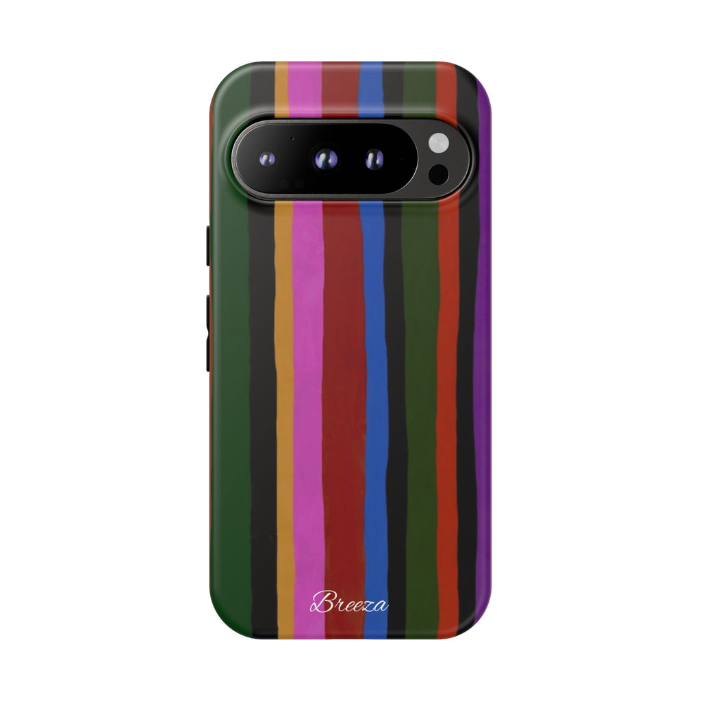 Colorful Striped Phone Case