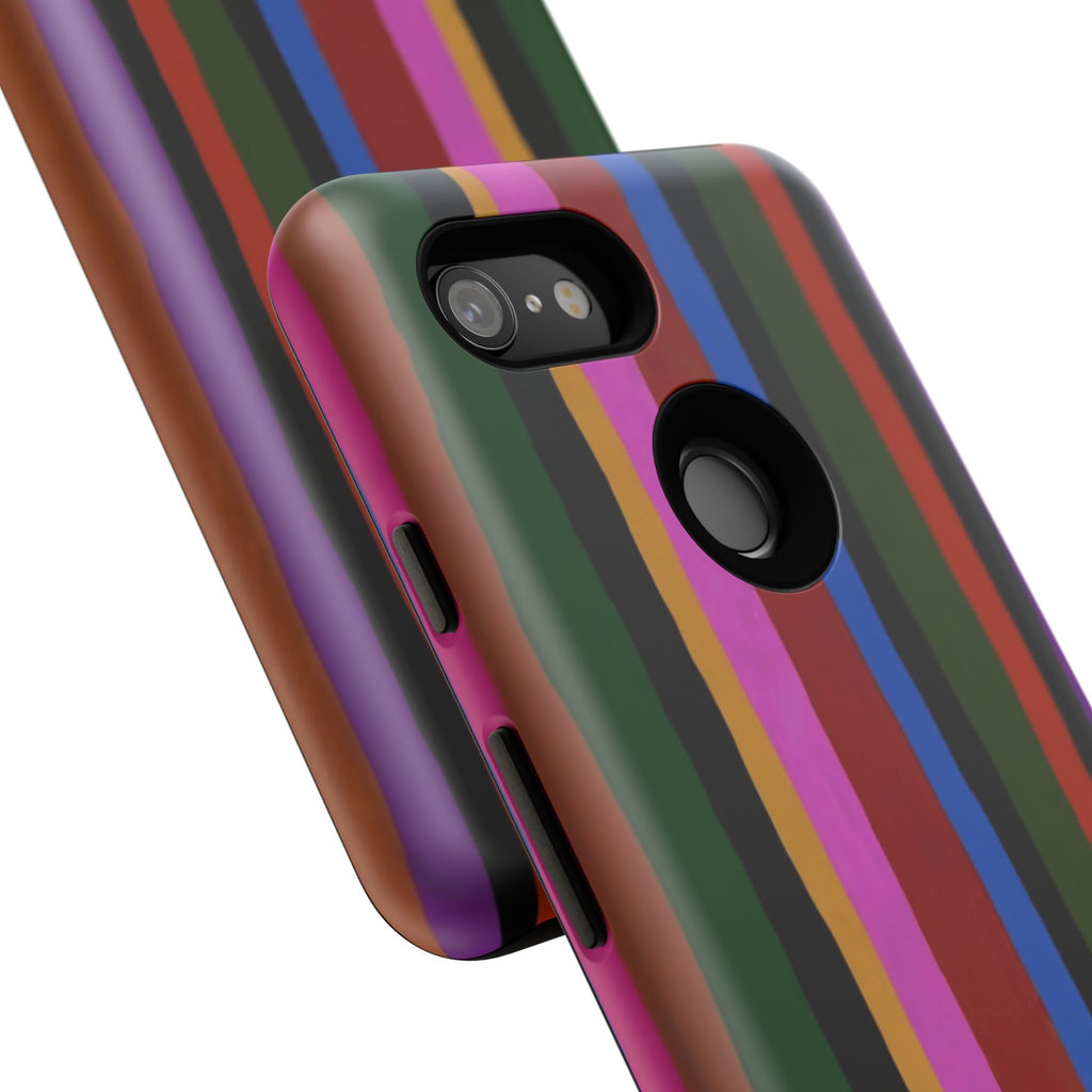 Colorful Striped Phone Case