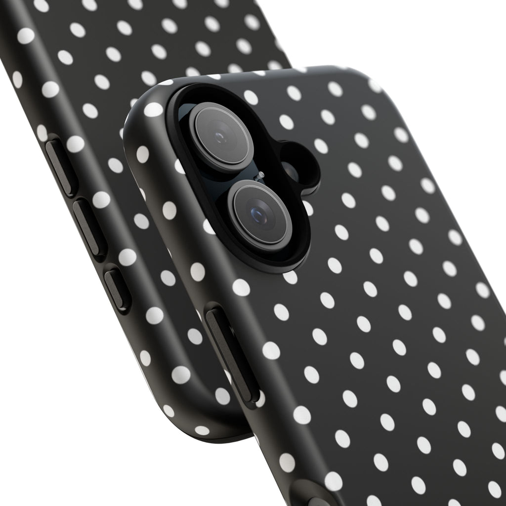 Black & White Polka Dot Phone Case