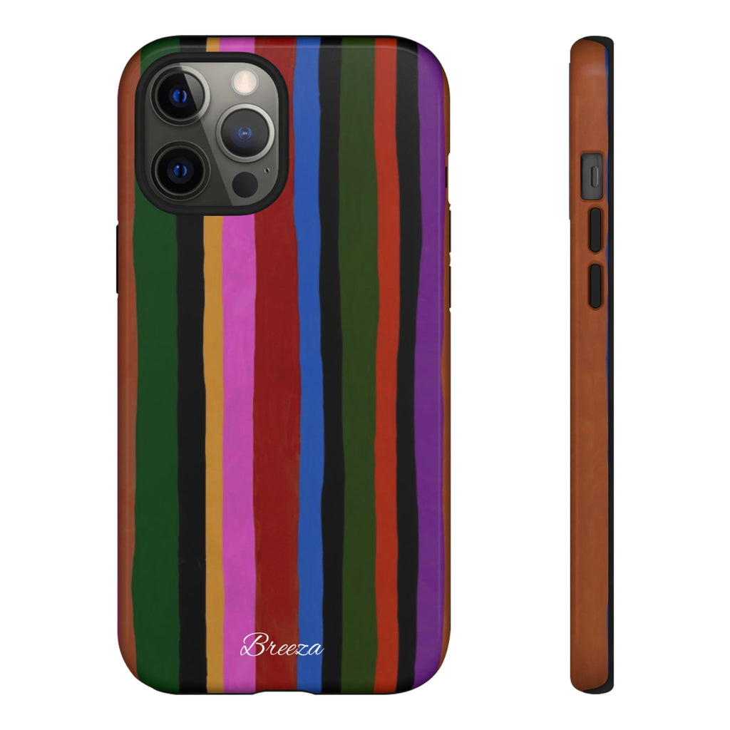 Colorful Striped Phone Case