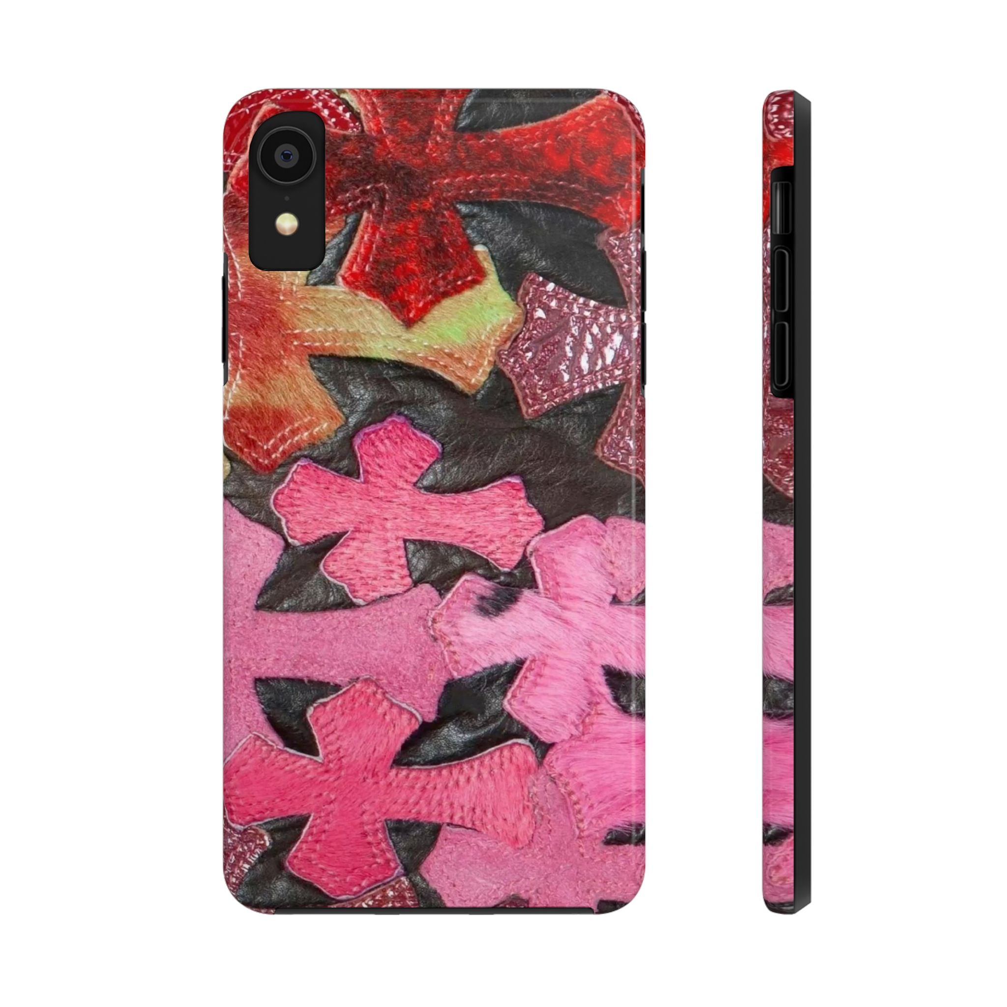 Pink Cross Phone Case