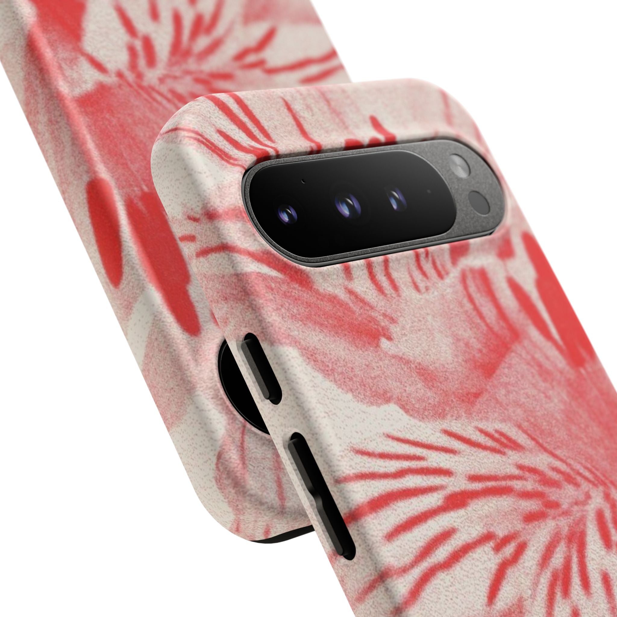 Red Floral Phone Case
