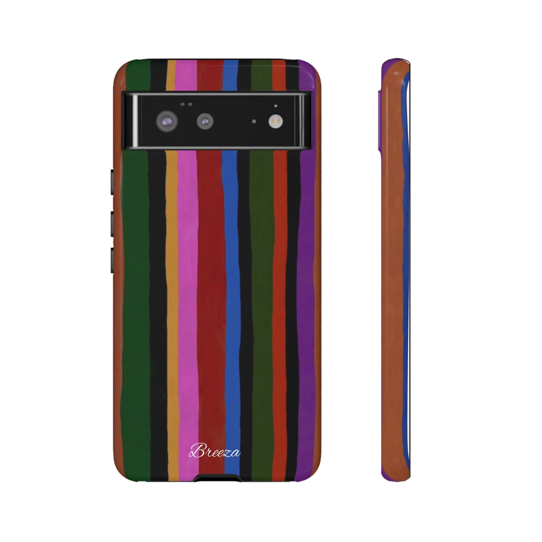 Colorful Striped Phone Case
