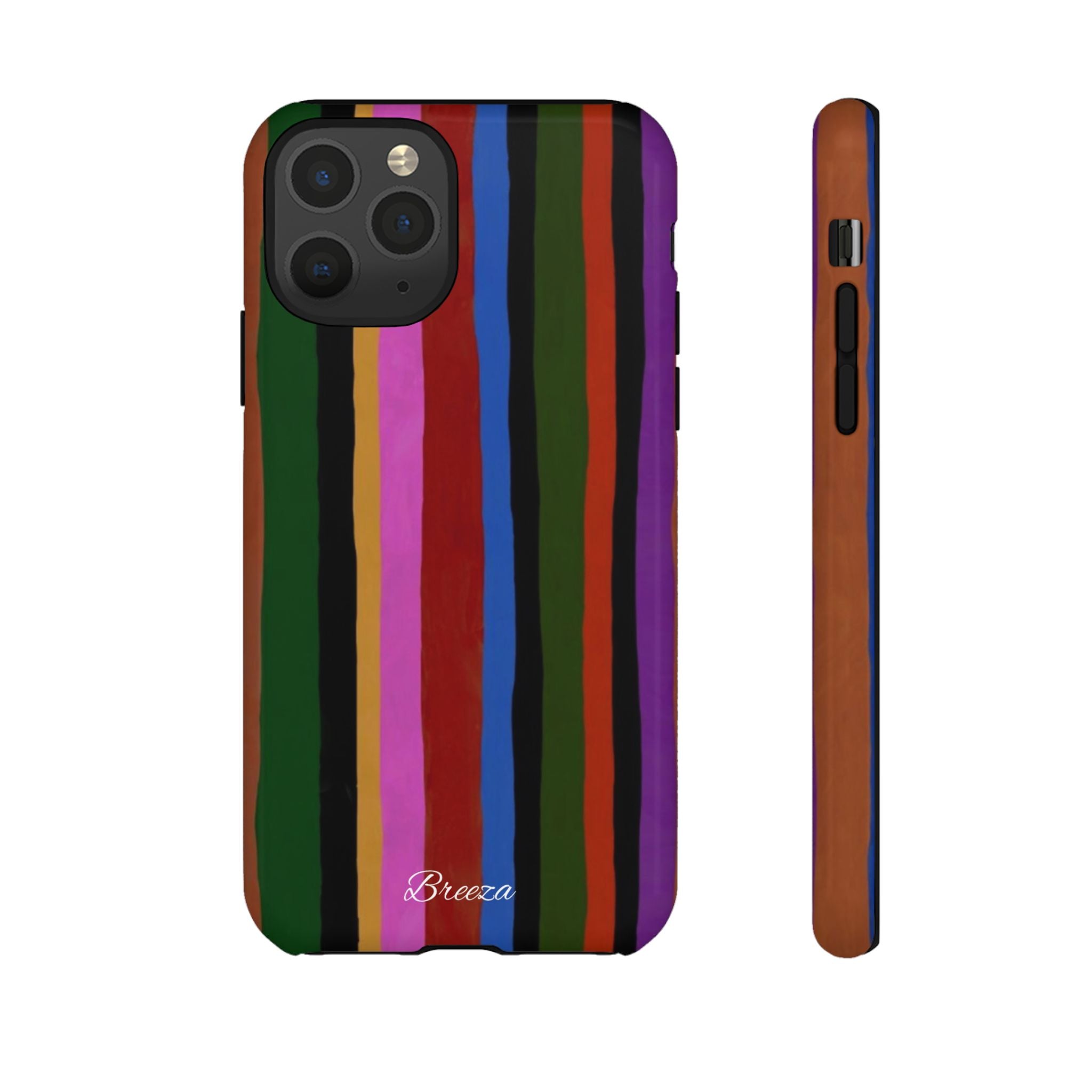 Colorful Striped Phone Case
