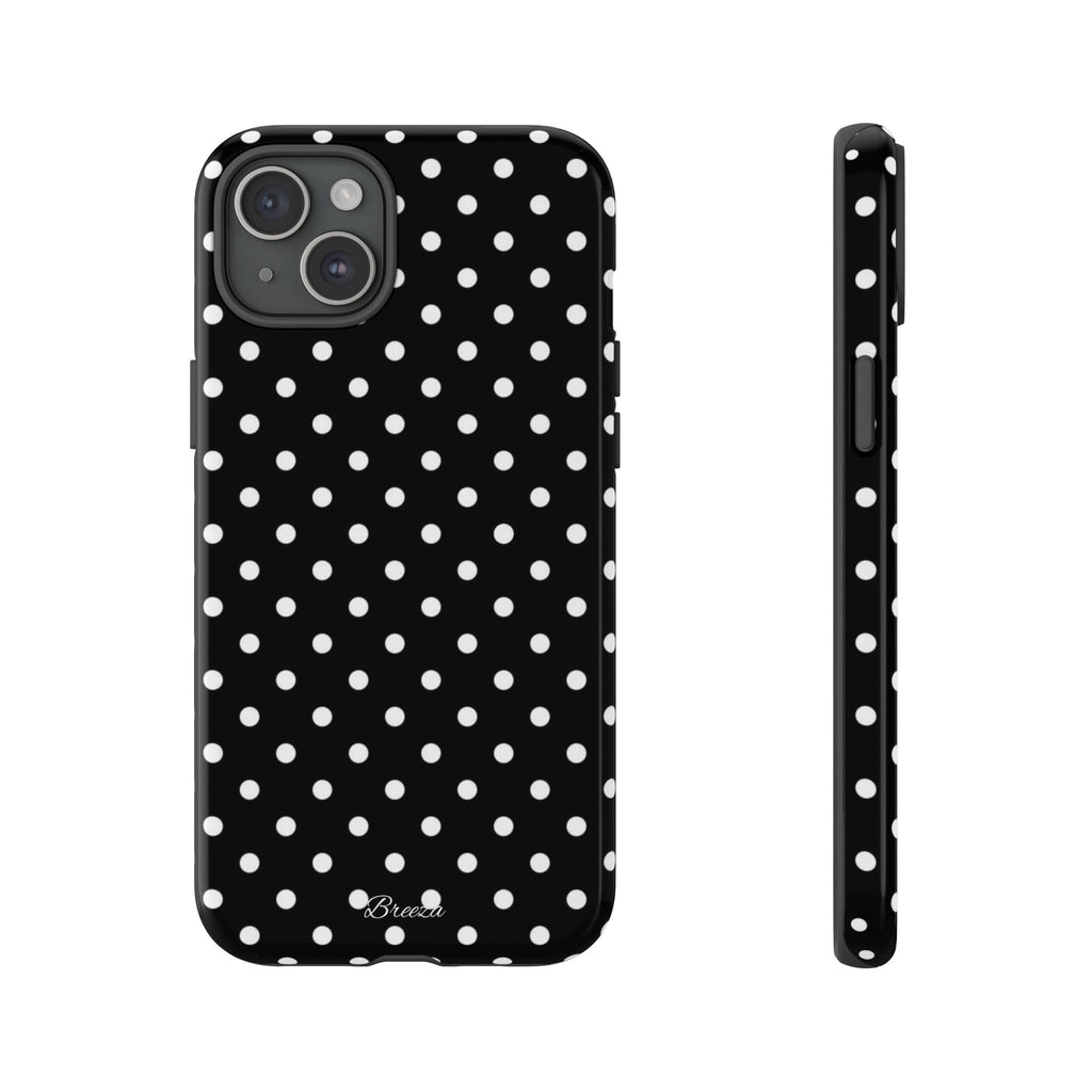 Black & White Polka Dot Phone Case
