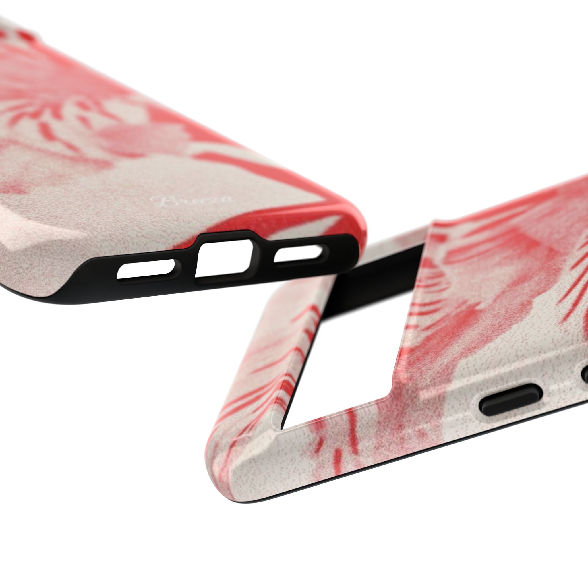 Red Floral Phone Case