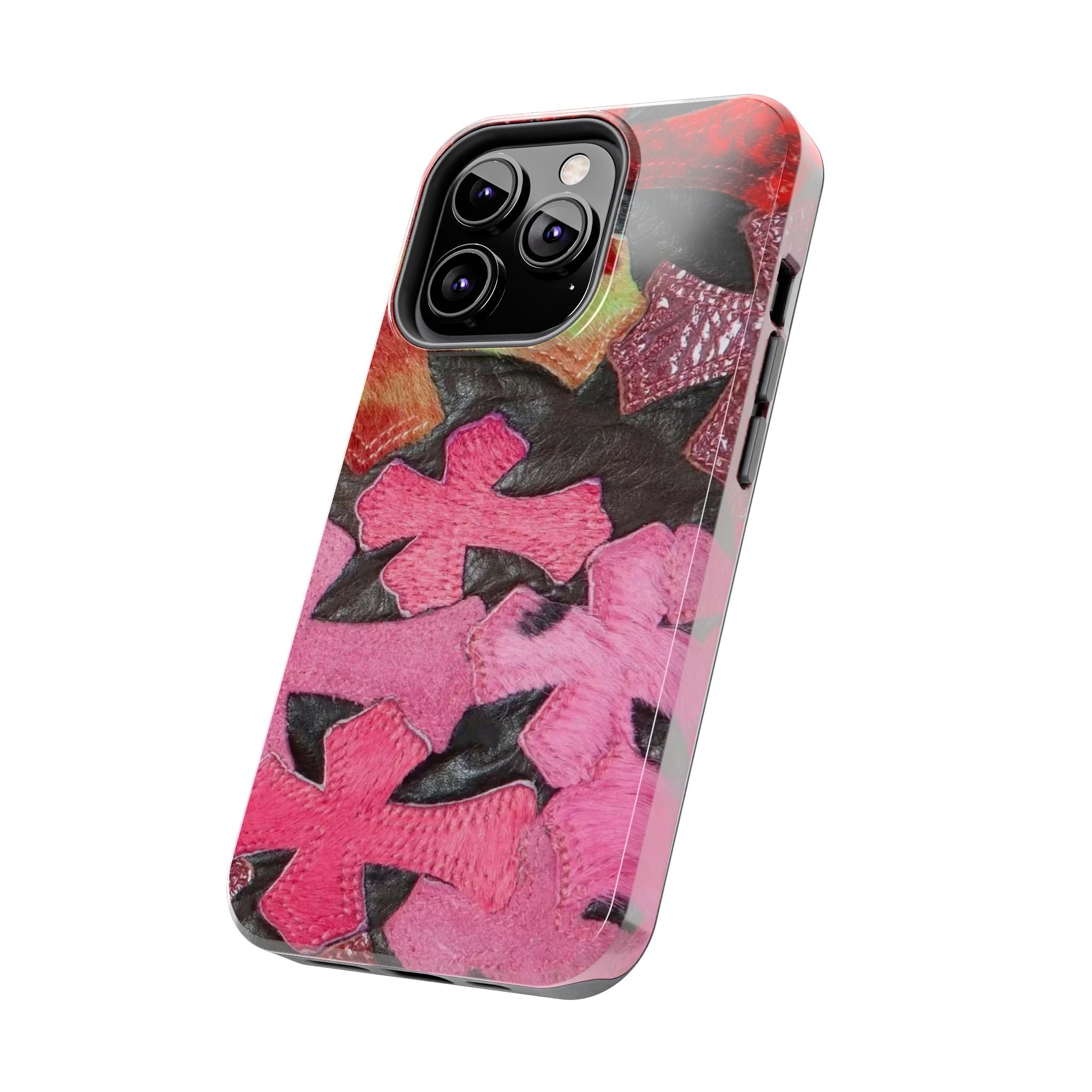 Pink Cross Phone Case