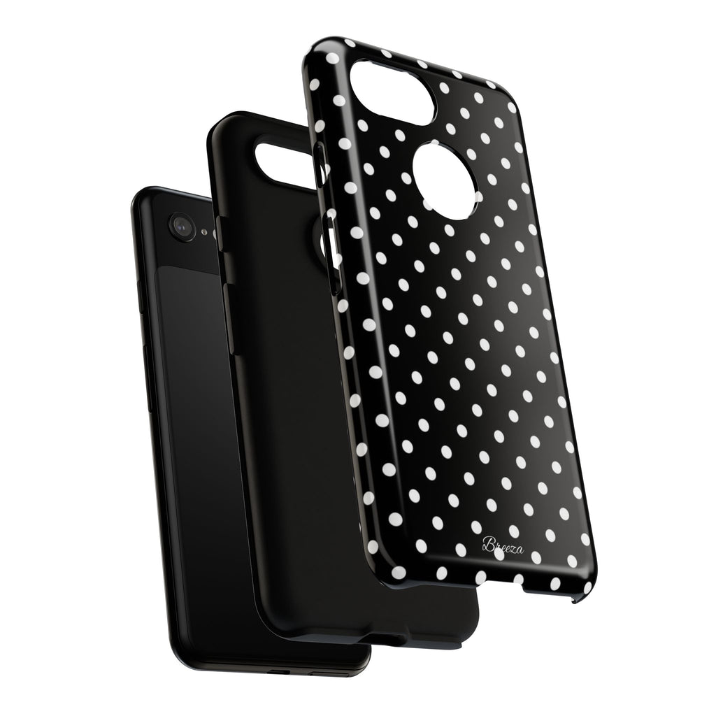 Black & White Polka Dot Phone Case