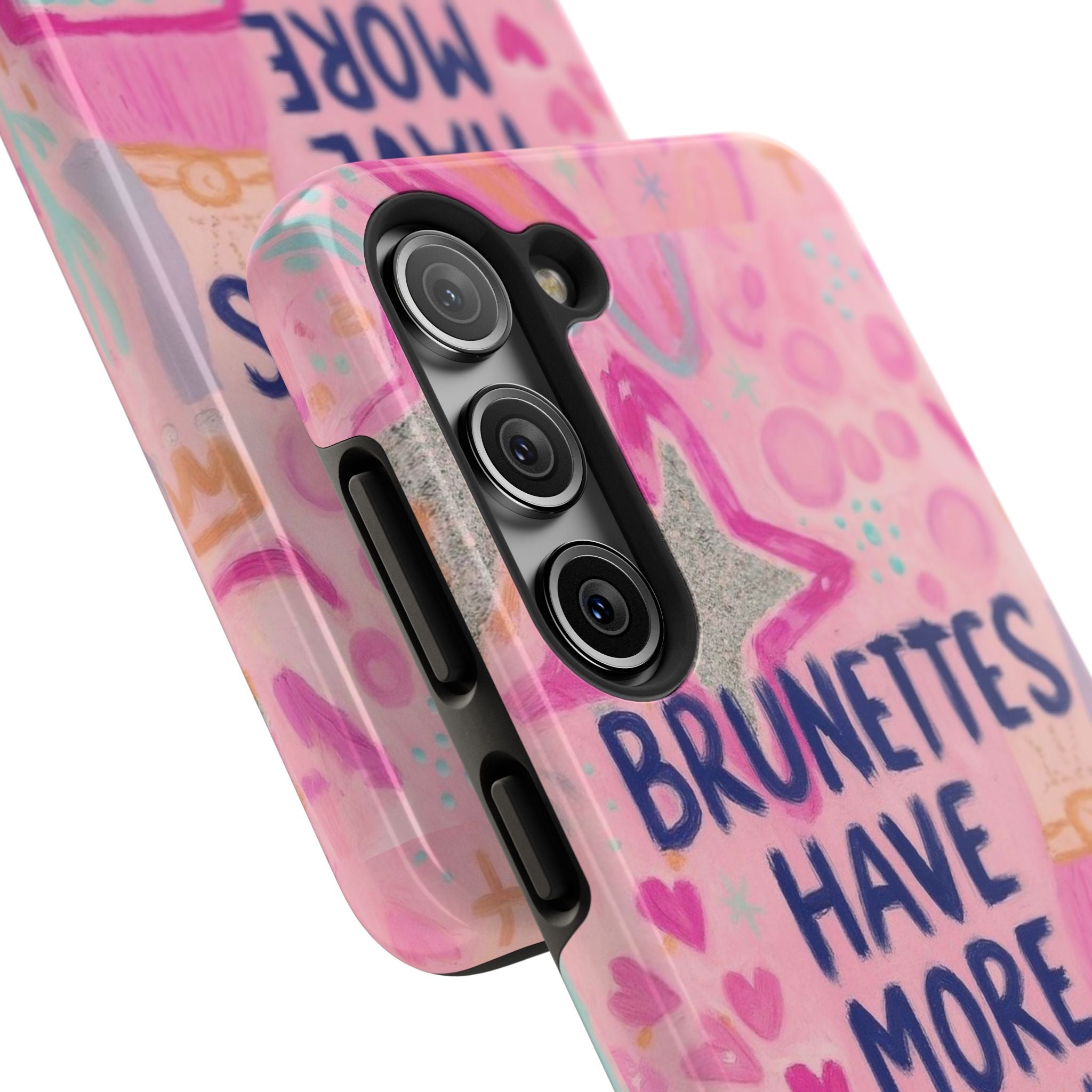 Brunettes Have More Fun Phone Case
