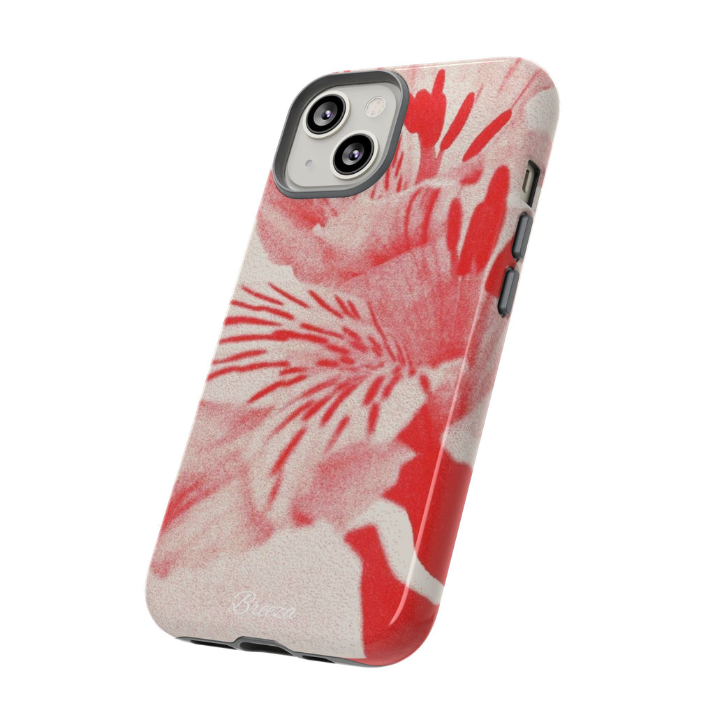 Red Floral Phone Case