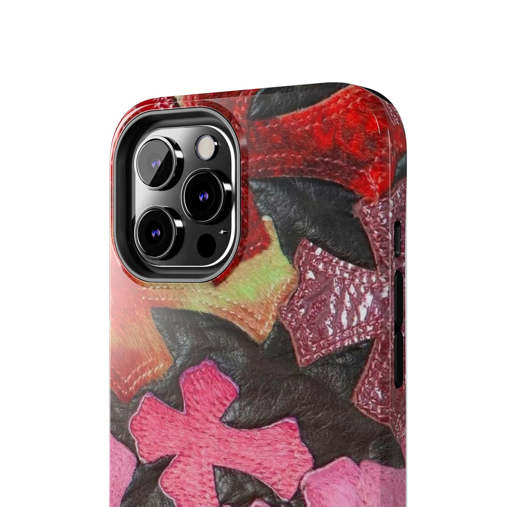 Pink Cross Phone Case