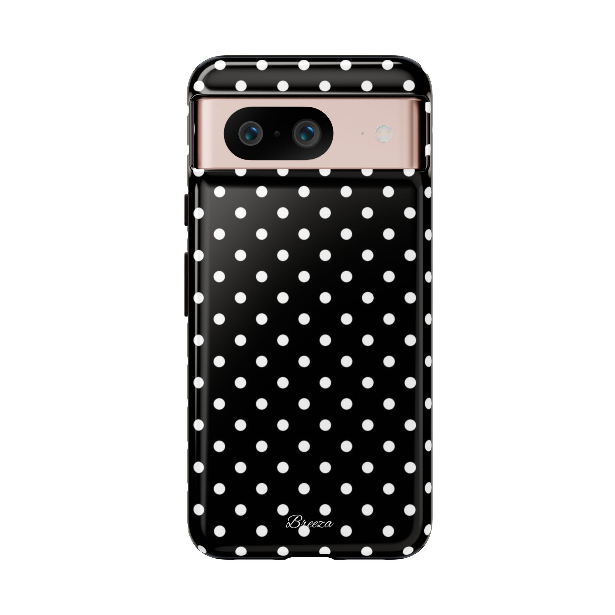 Black & White Polka Dot Phone Case