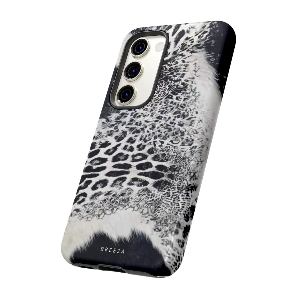 Black & White Leopard Print