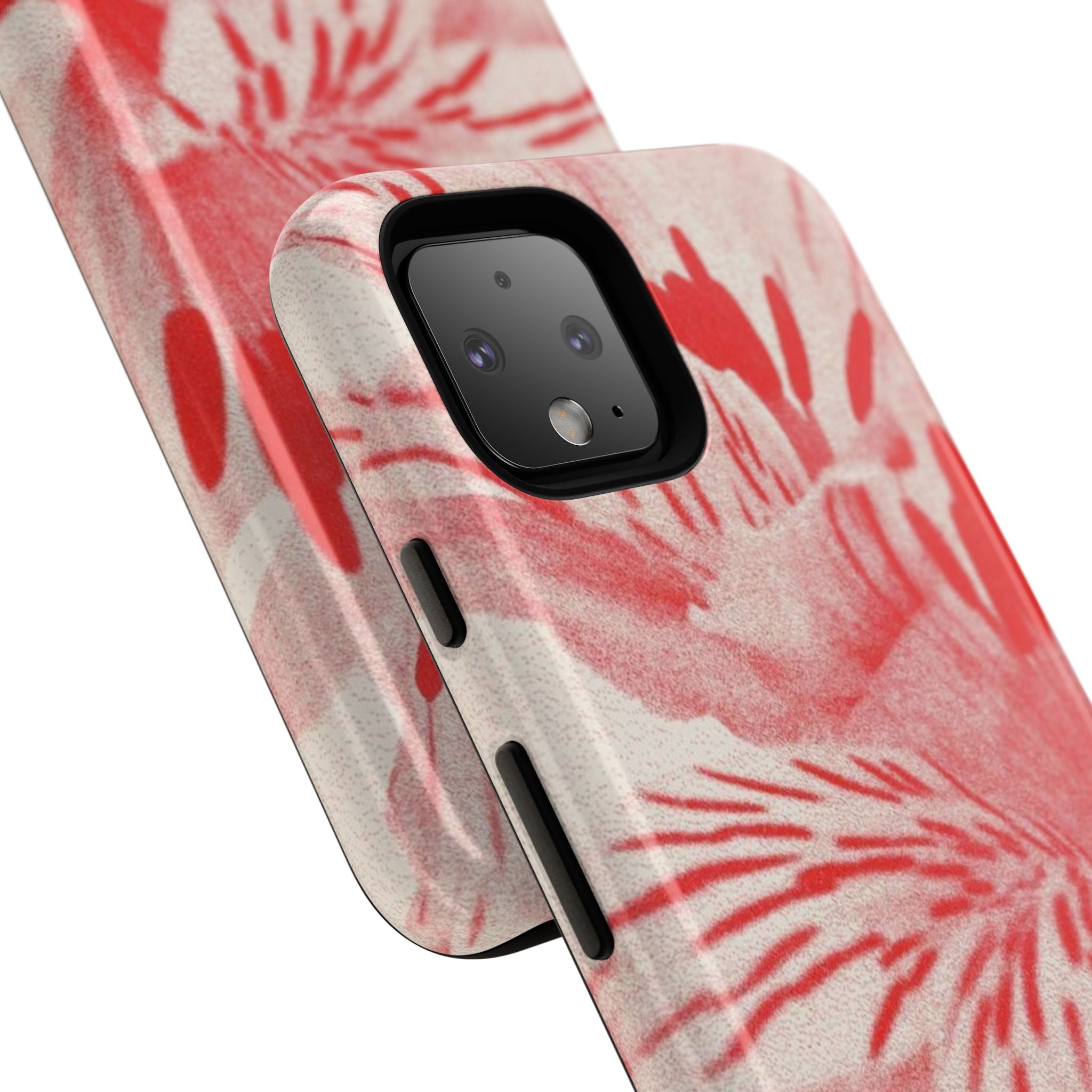 Red Floral Phone Case