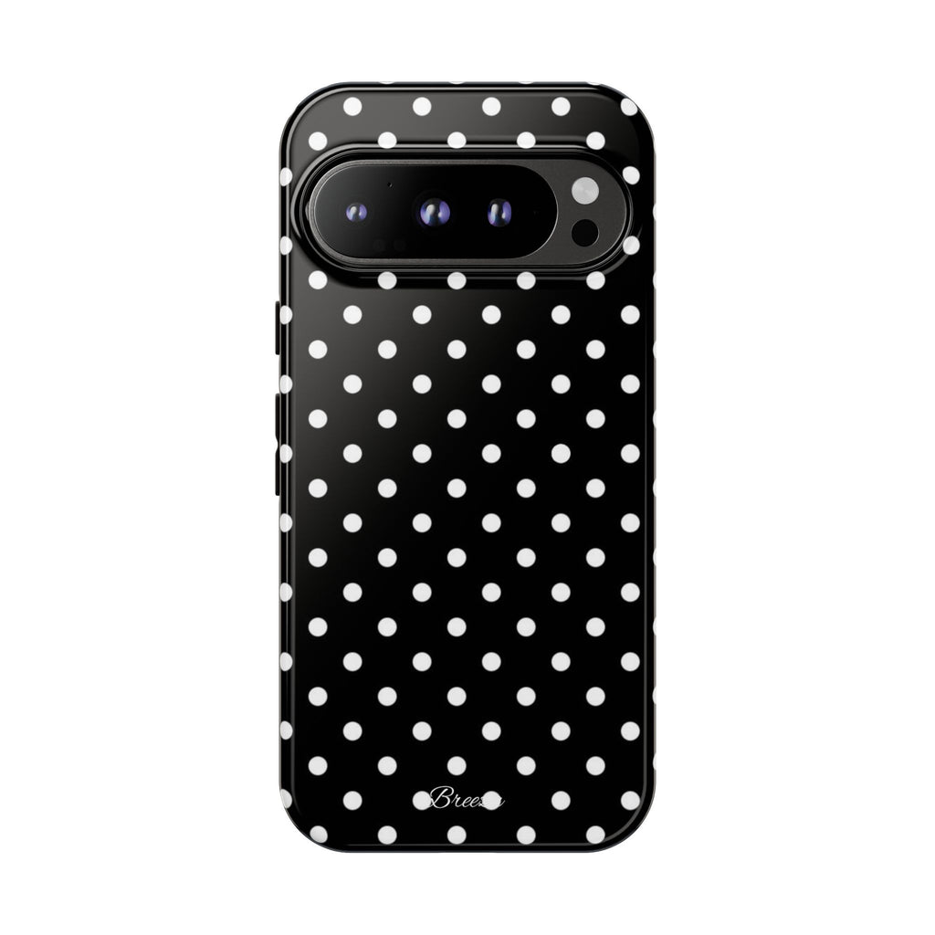 Black & White Polka Dot Phone Case