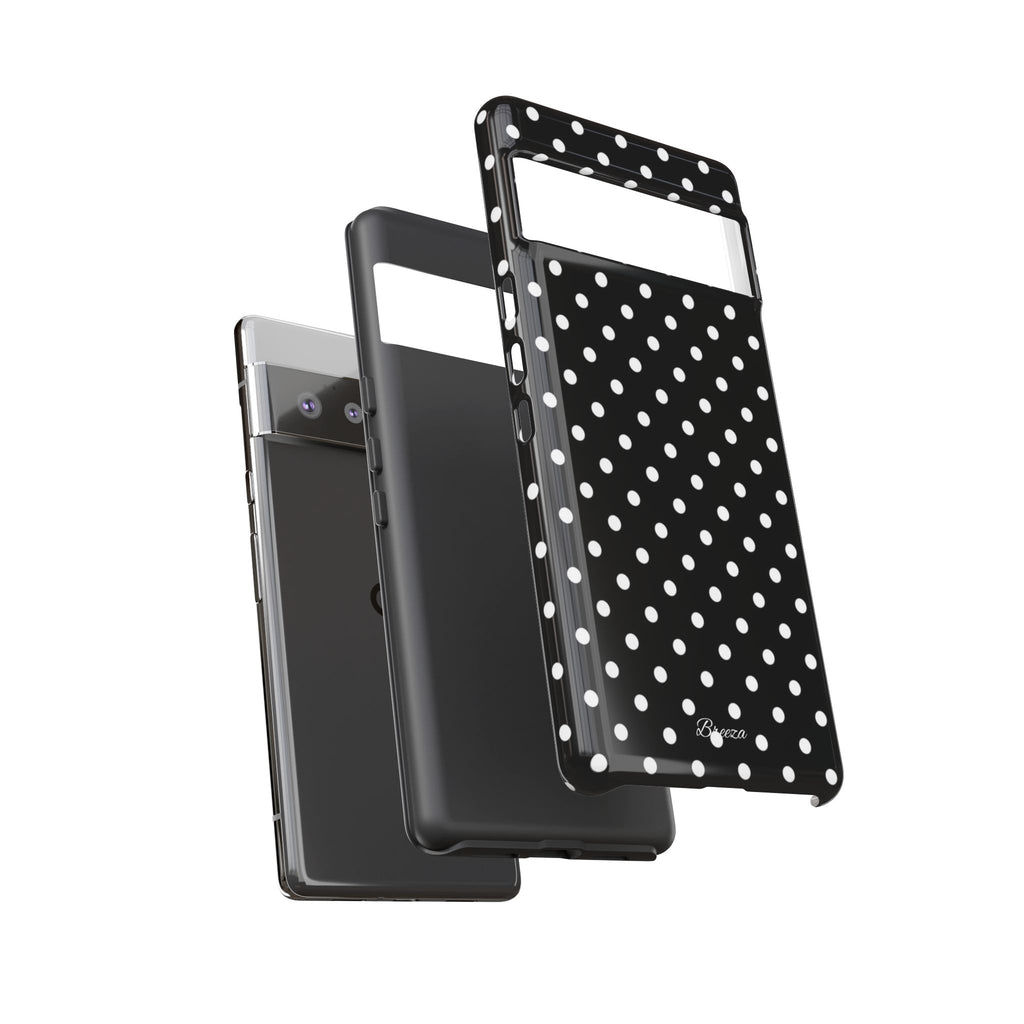 Black & White Polka Dot Phone Case