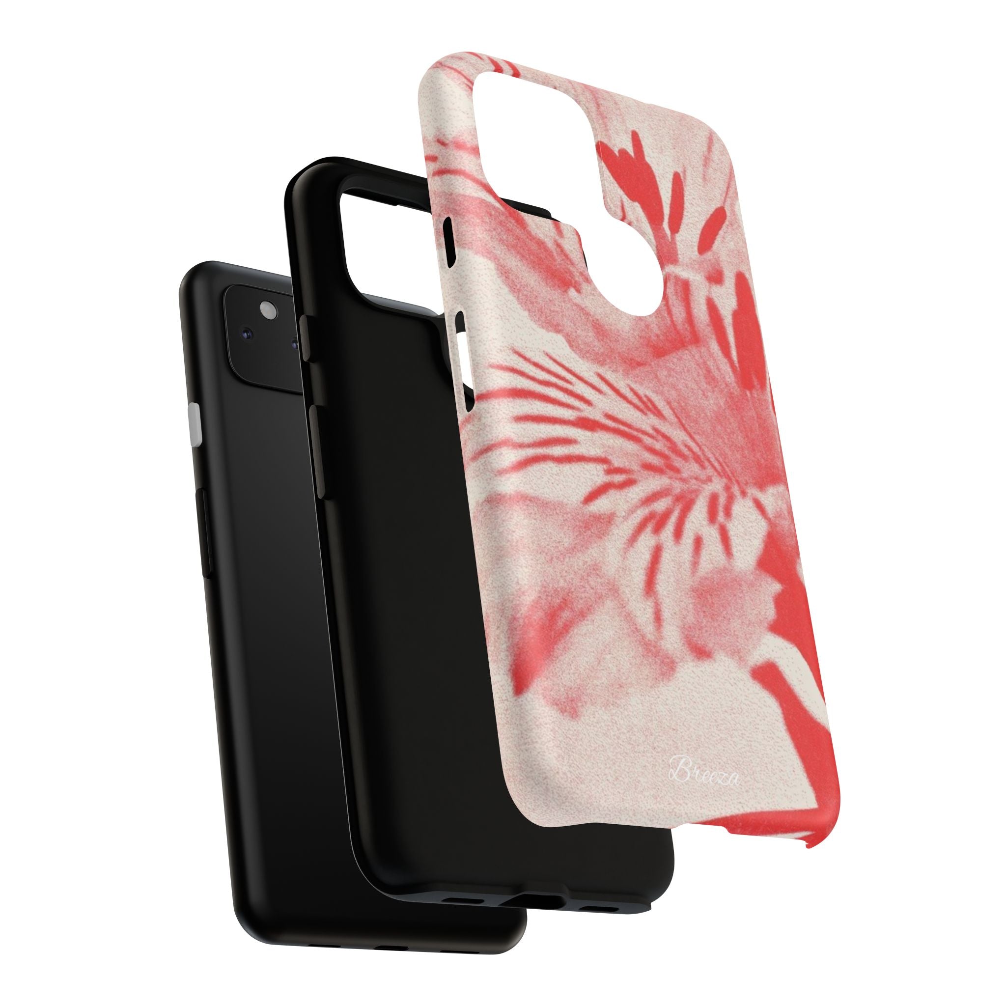 Red Floral Phone Case