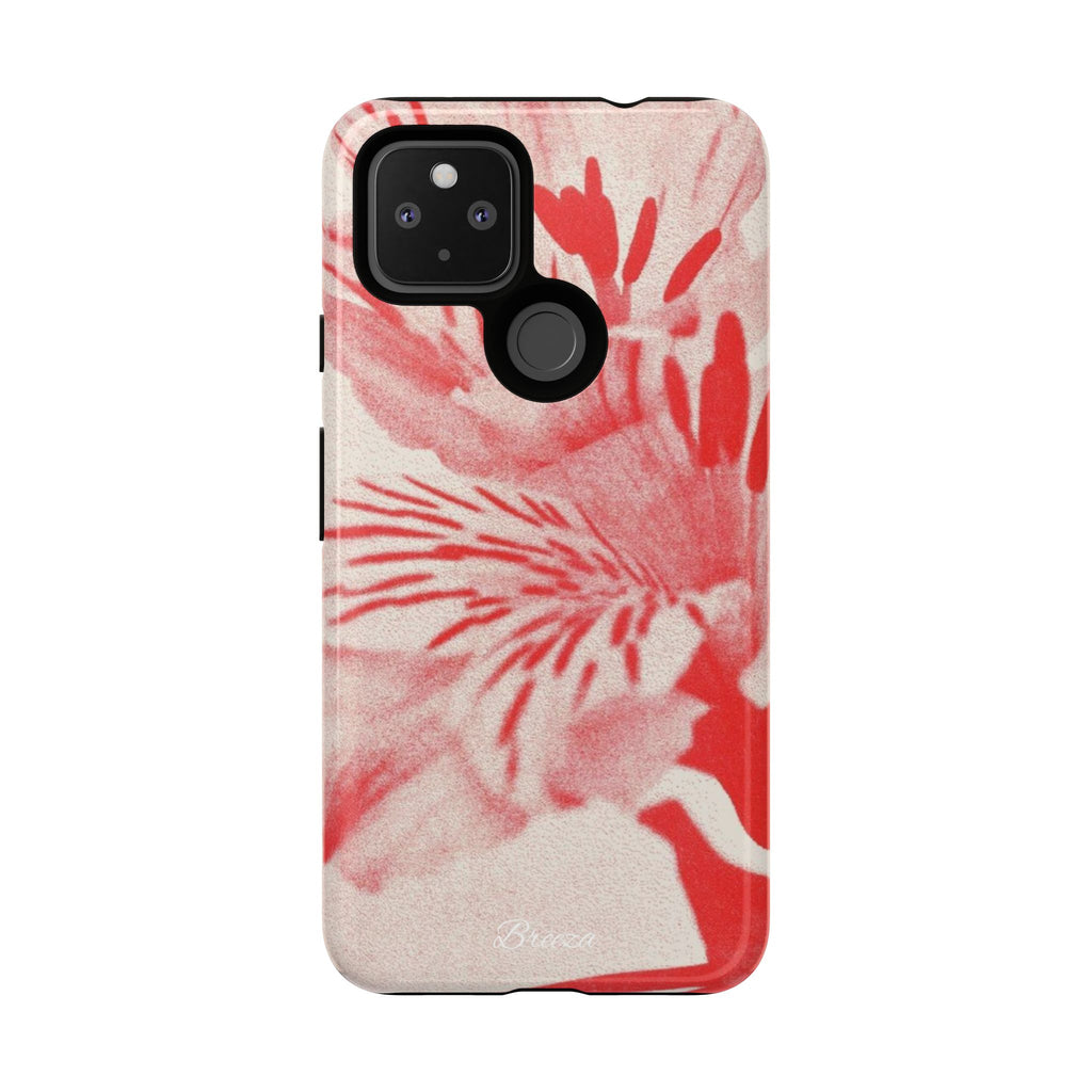 Red Floral Phone Case