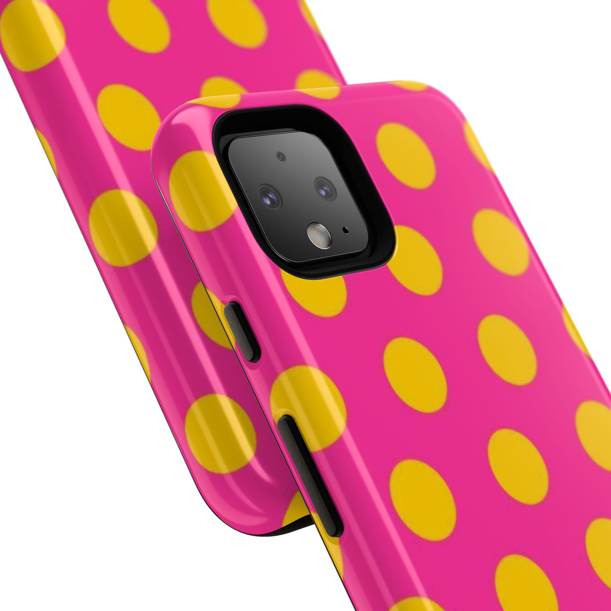Pink & Yellow Dot Phone Case