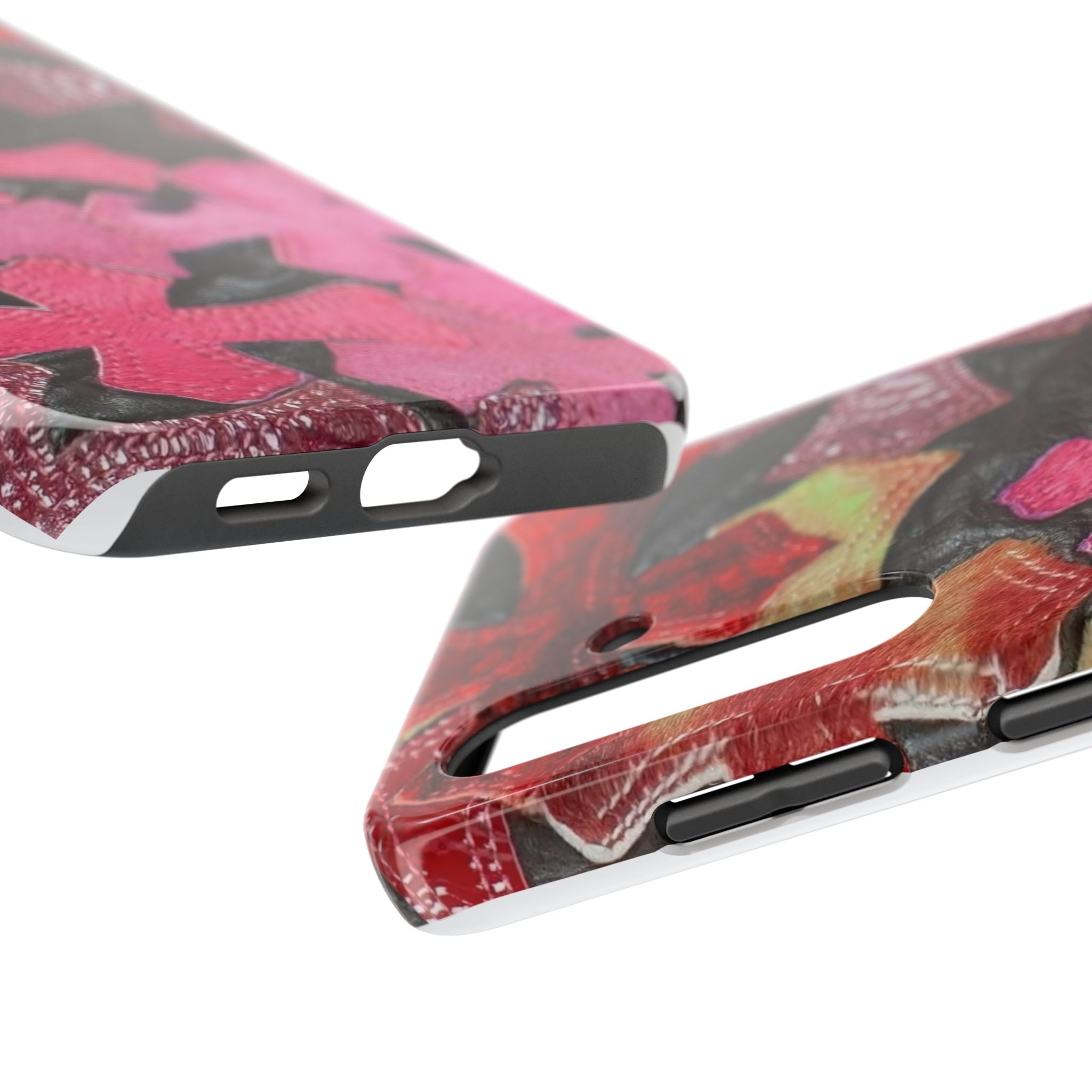 Pink Cross Phone Case