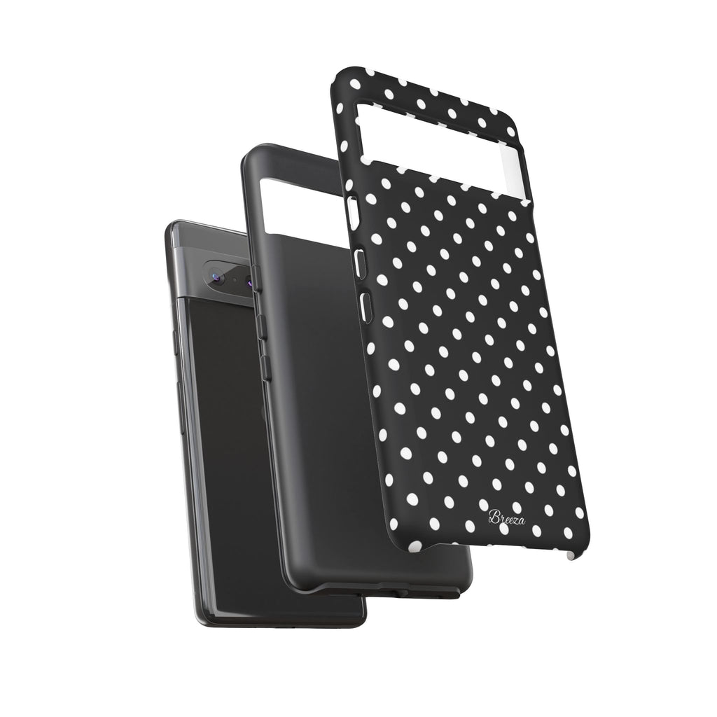 Black & White Polka Dot Phone Case
