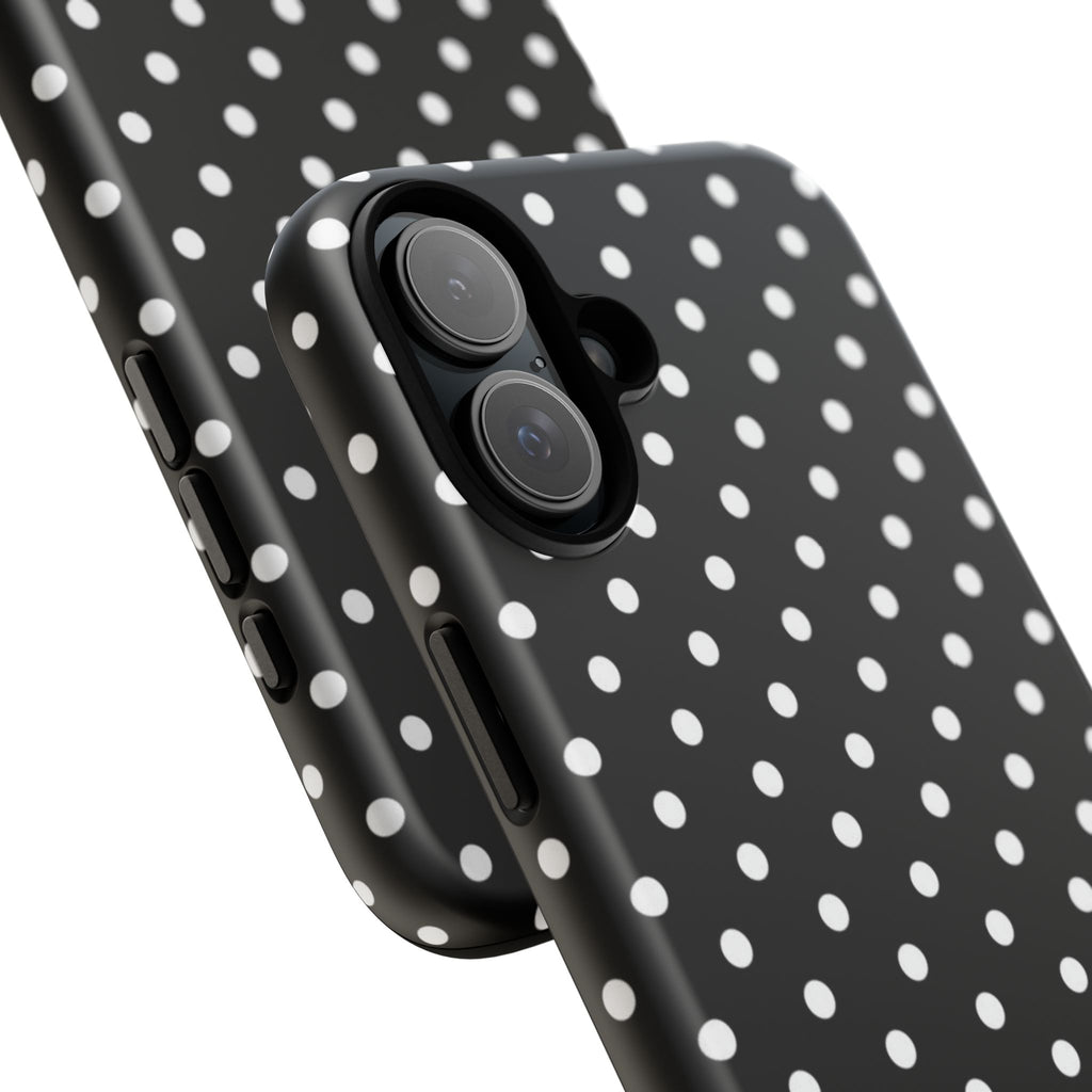 Black & White Polka Dot Phone Case