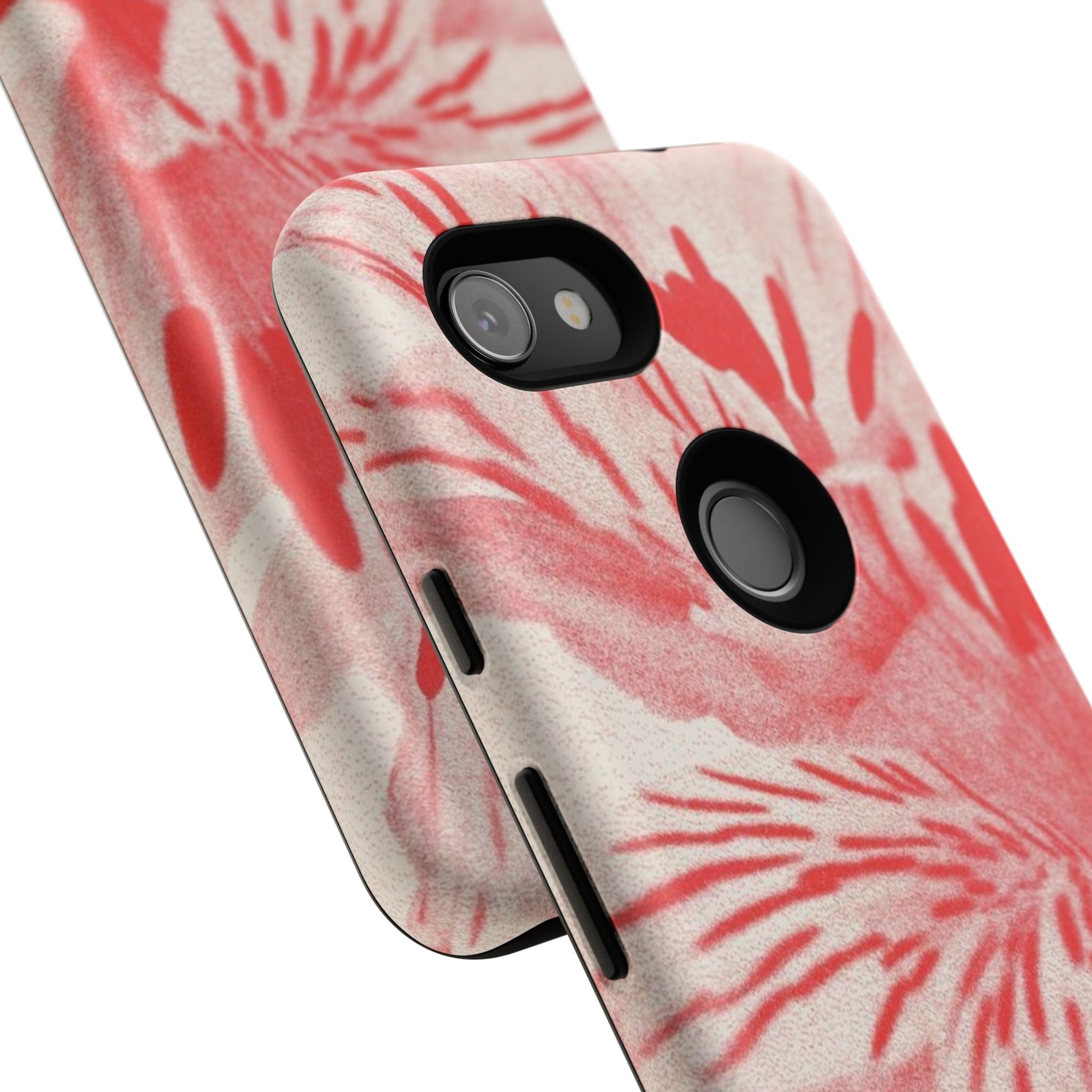 Red Floral Phone Case