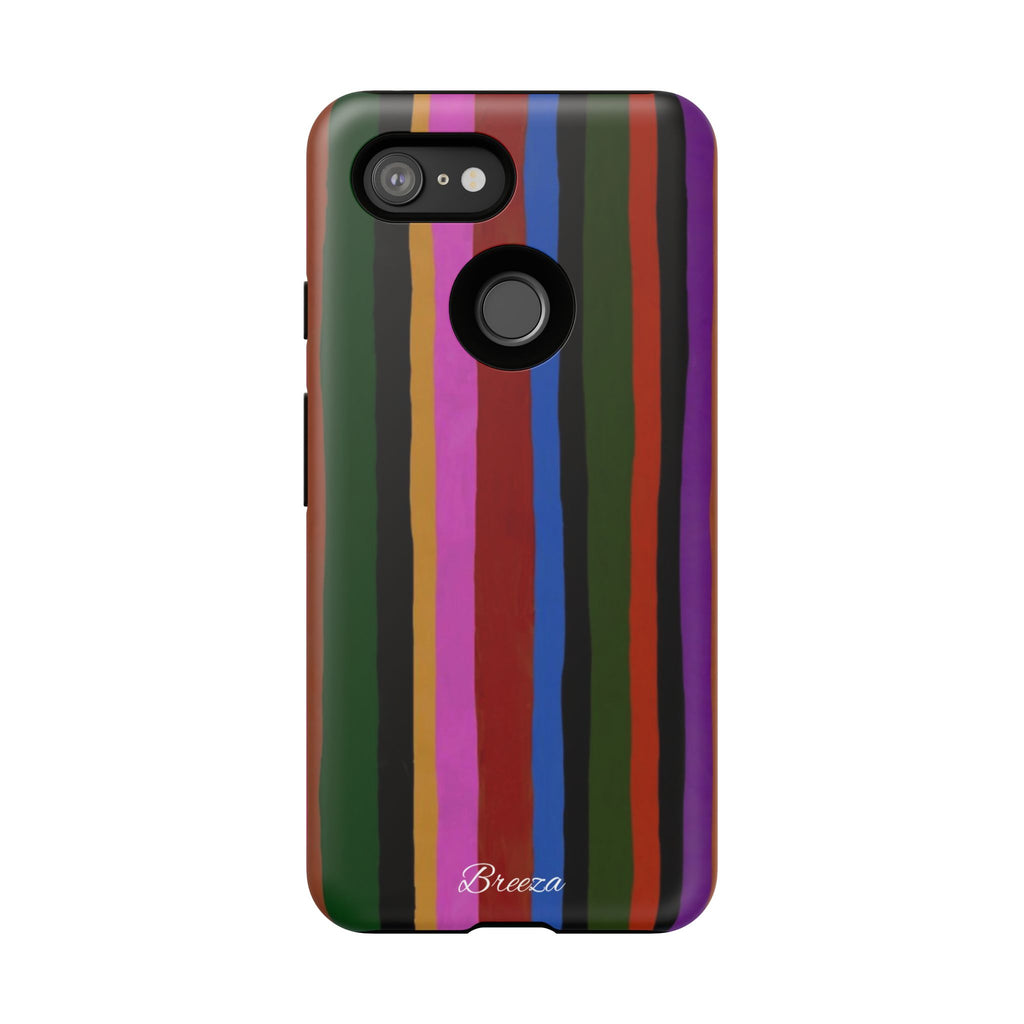 Colorful Striped Phone Case