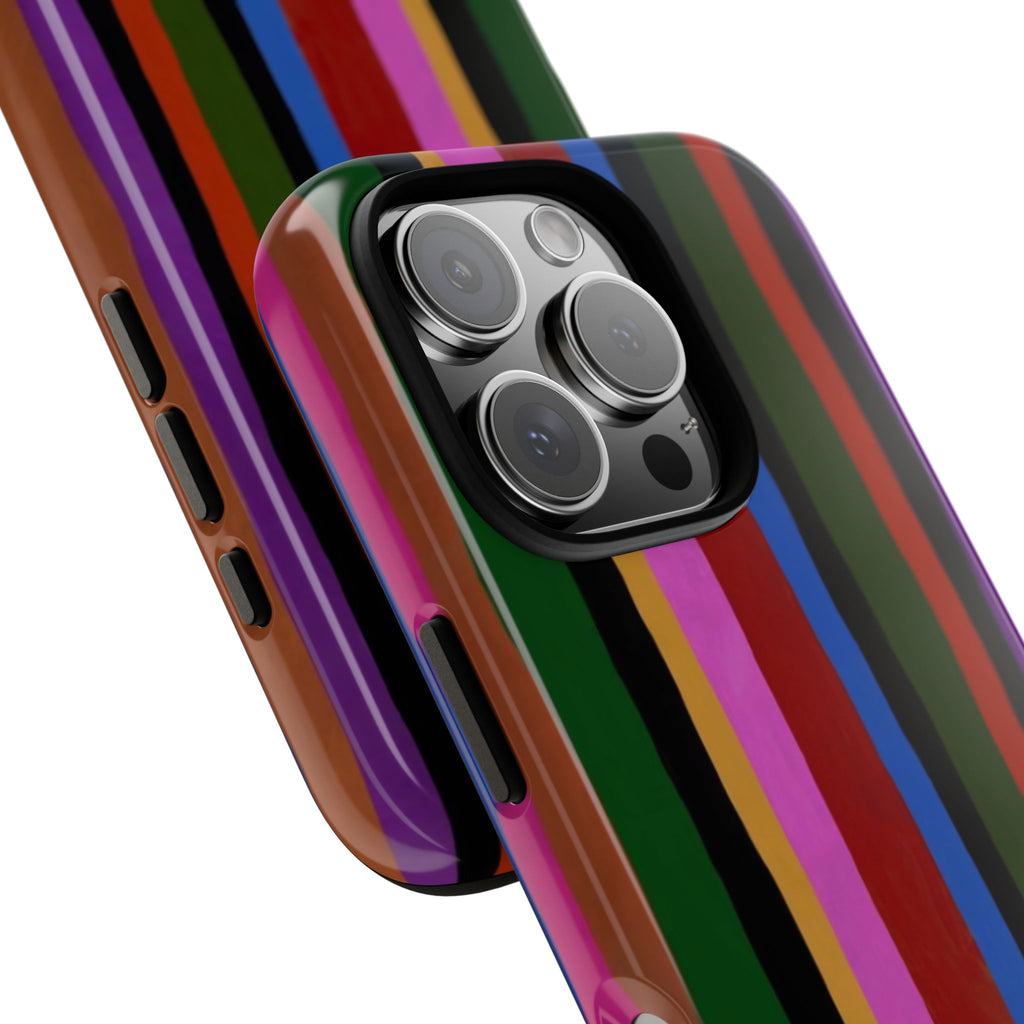 Colorful Striped Phone Case