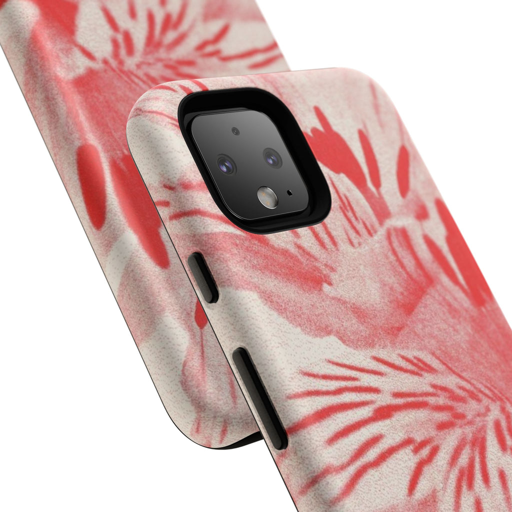 Red Floral Phone Case